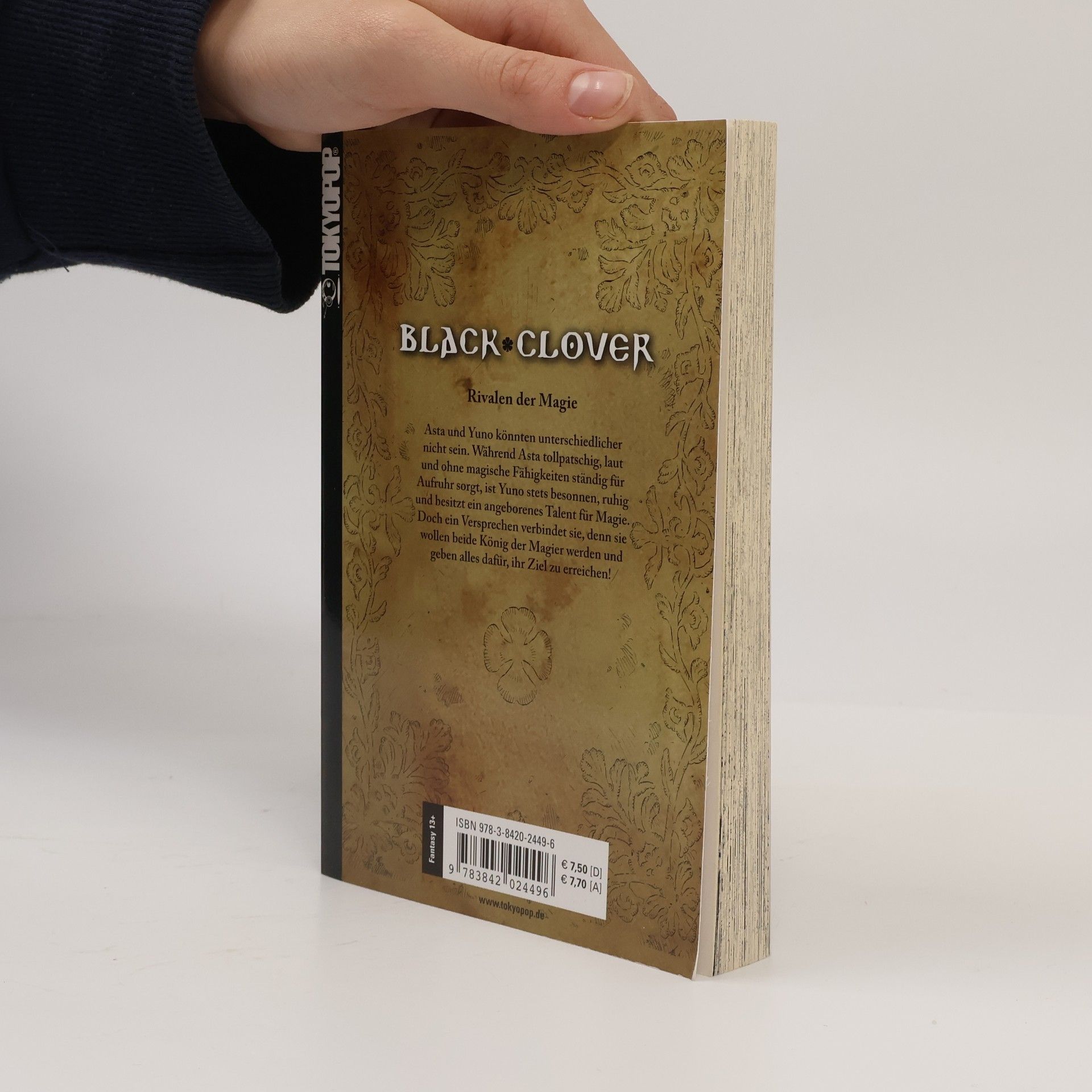 Yuki Tabata Black Clover 1