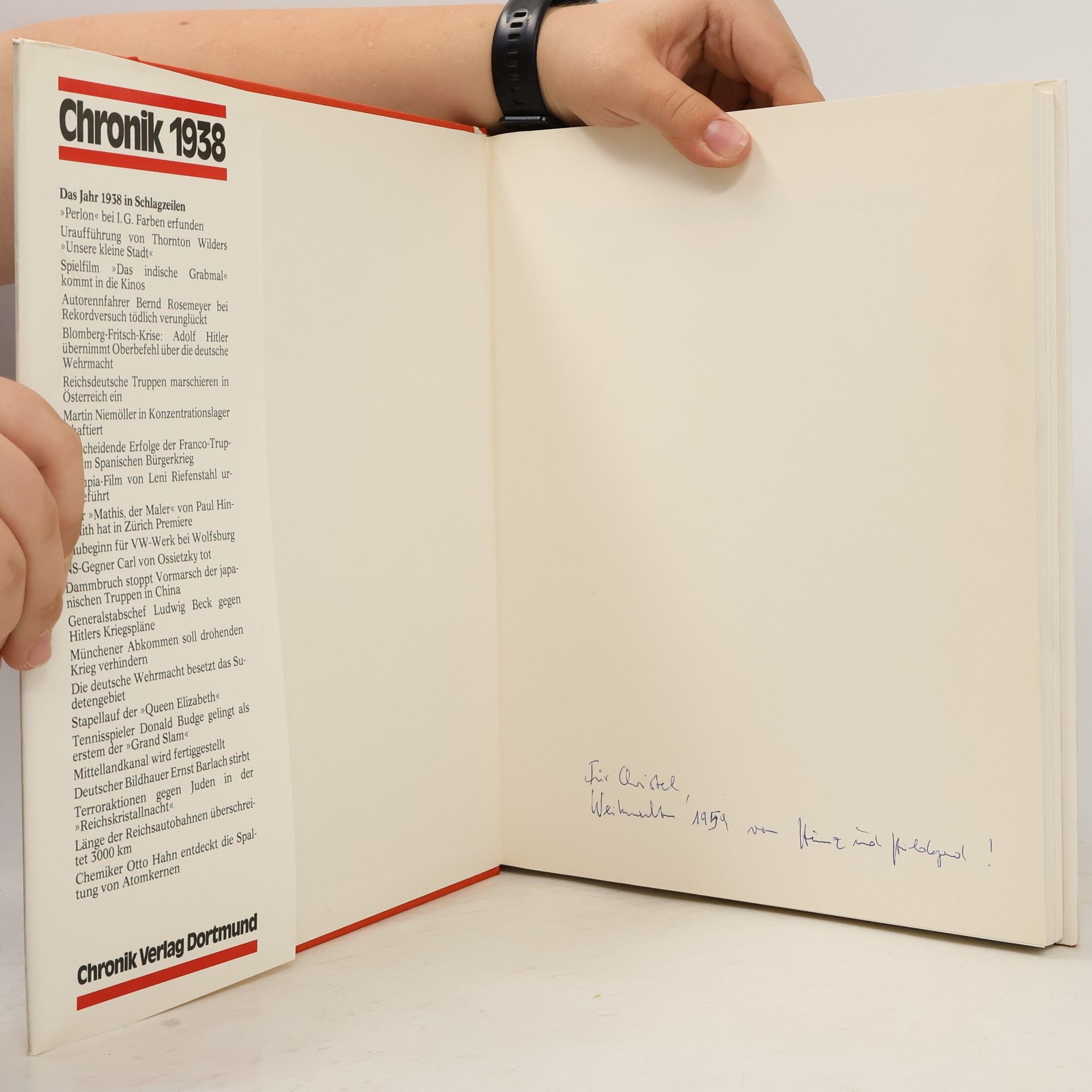 Ernst Christian Schütt Chronik