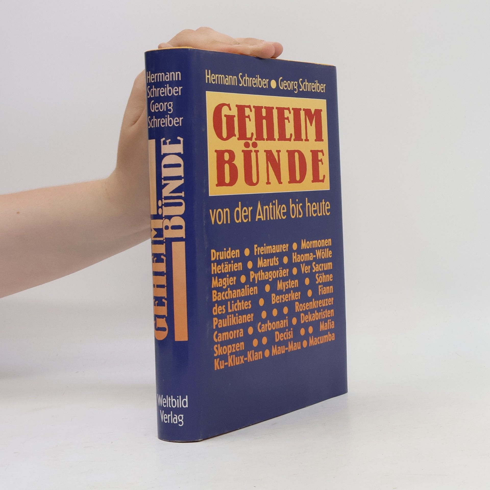 Hermann Schreiber Geheim Bünde