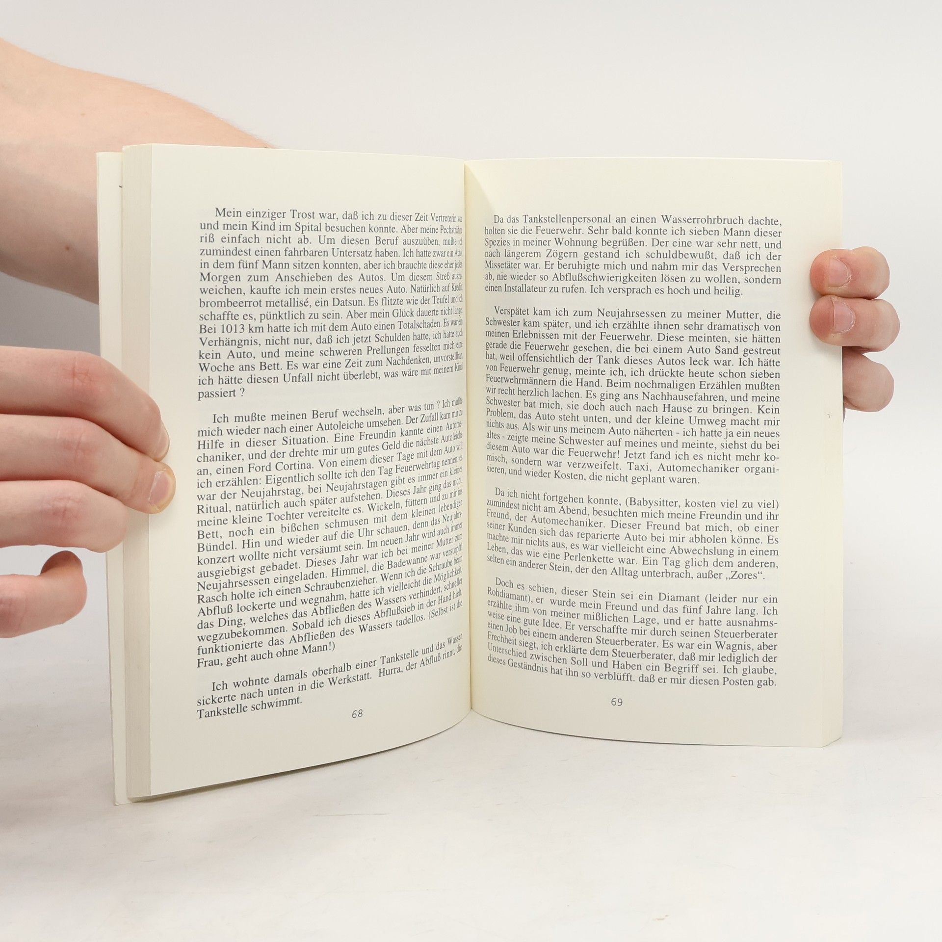 Elisabeth Franner Schreibtisch aufräumen einer Trotzdem-Optimistin