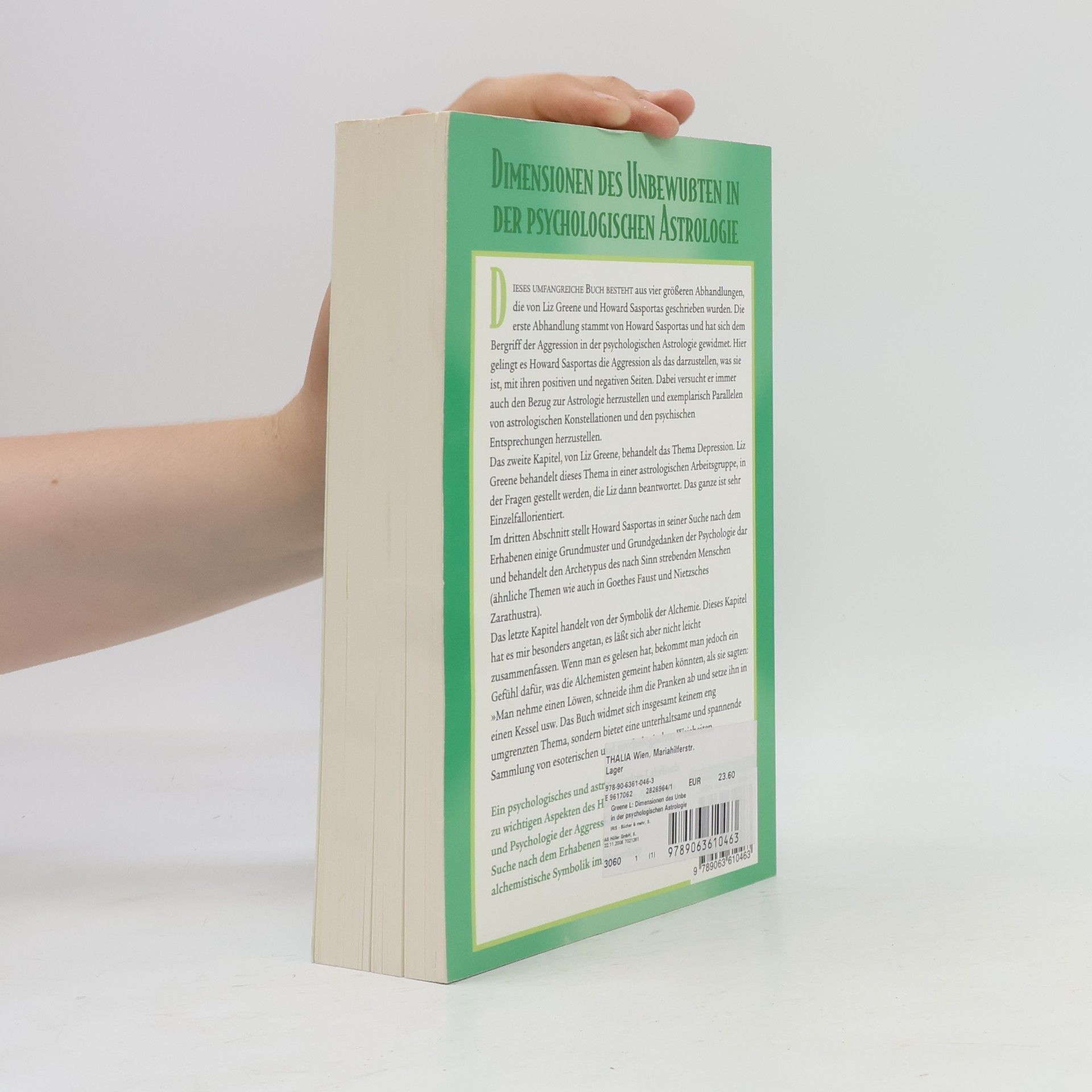 Liz Greene Dimensionen des Unbewußten in der psychologischen Astrologie
