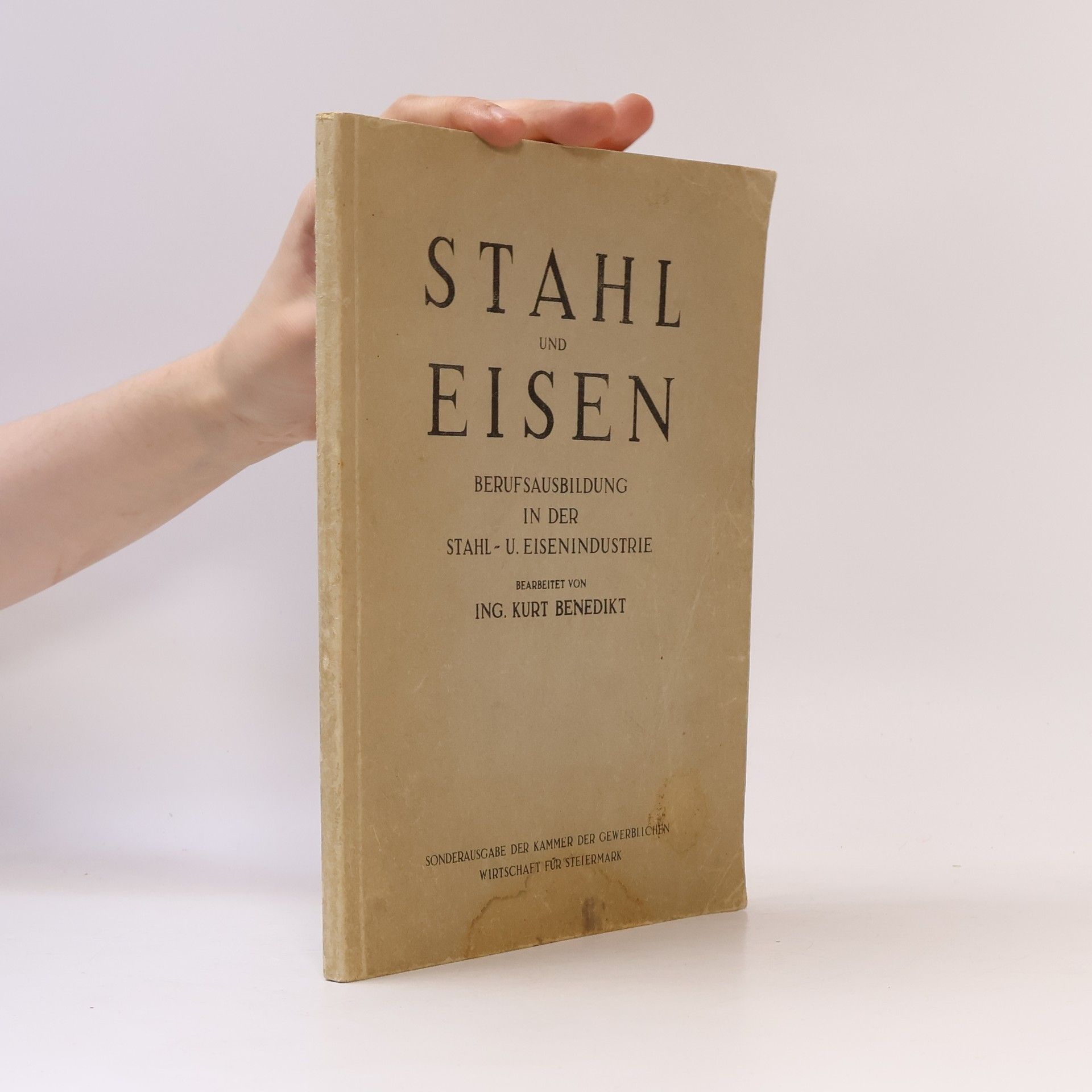 Kurt Benedikt Stahl und Eisen