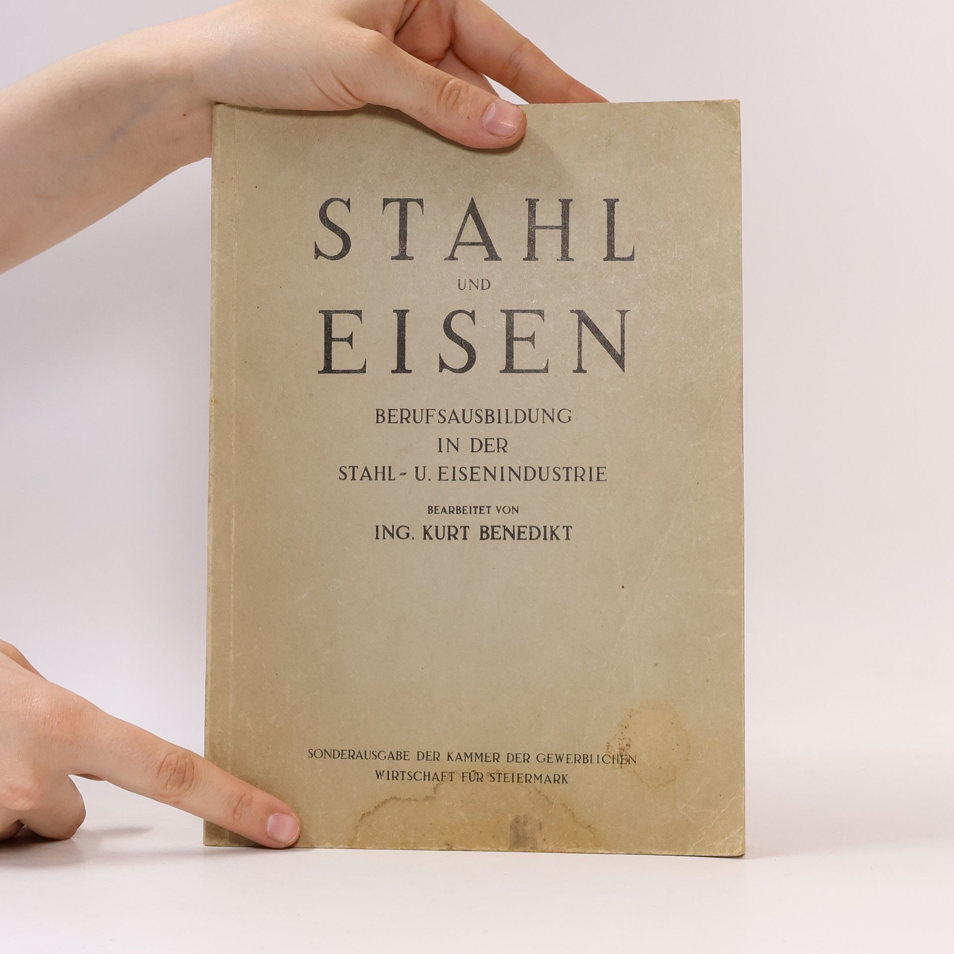 Kurt Benedikt Stahl und Eisen