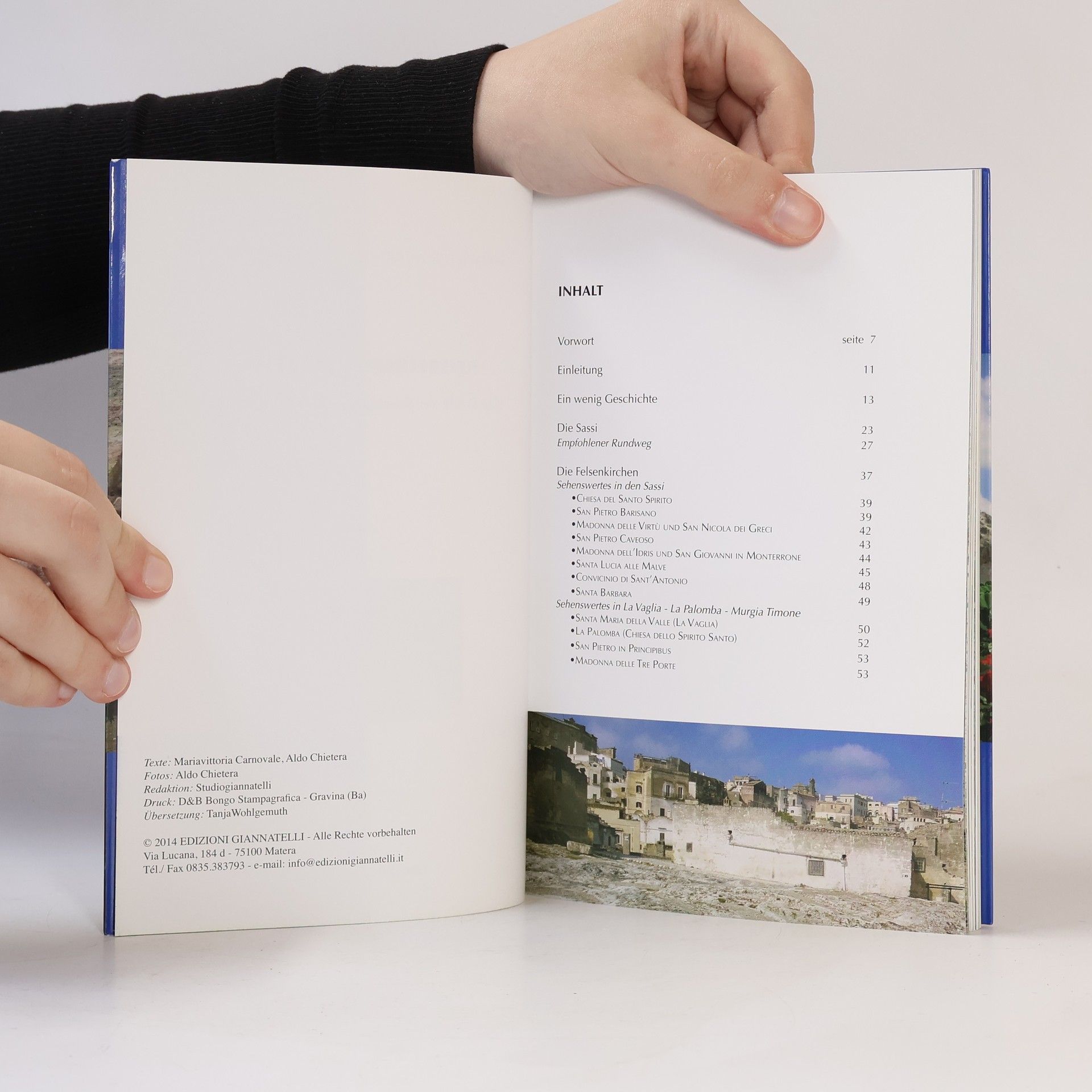 Mariavittoria Carnovale Reiseführer Matera
