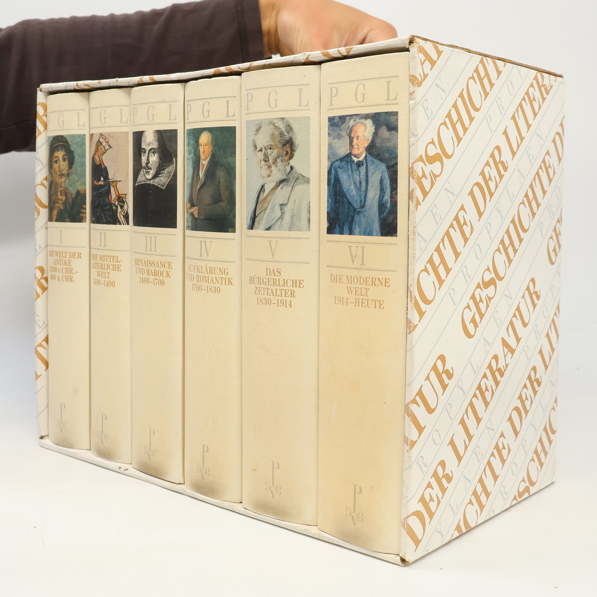 Auteurscollectief Propyläen-Geschichte der Literatur I-VI