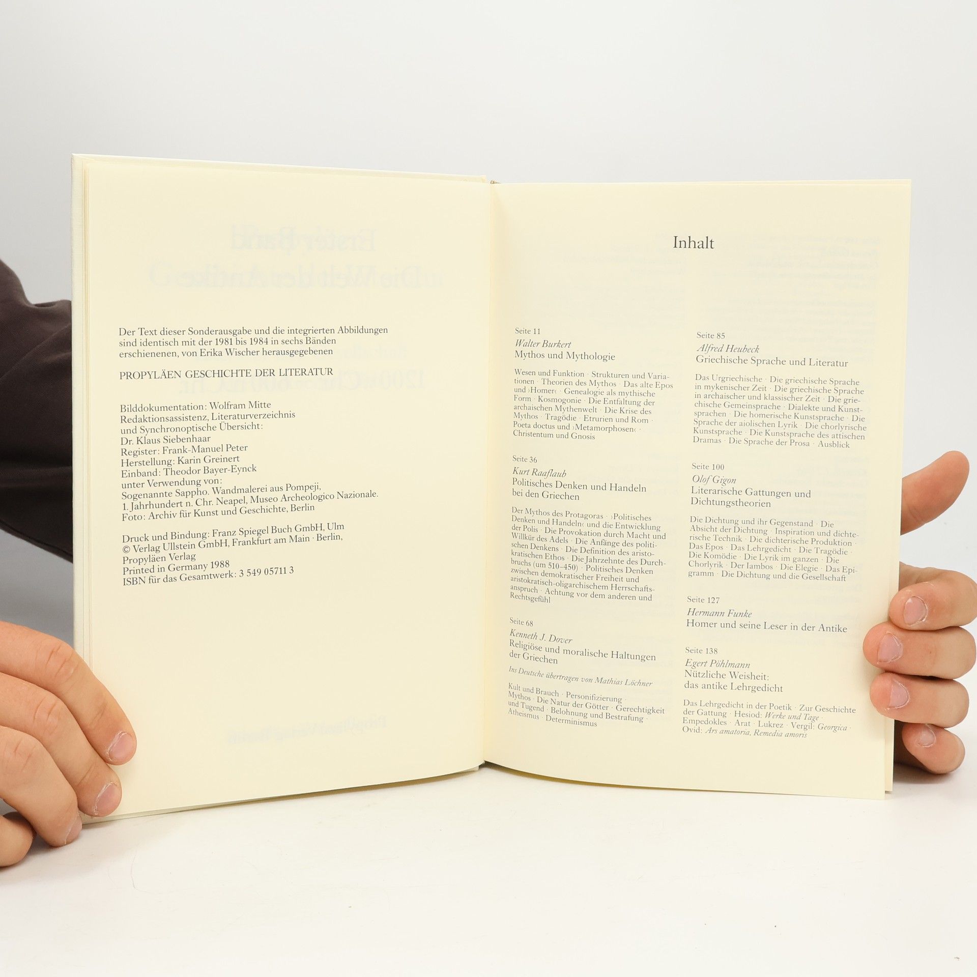 Auteurscollectief Propyläen-Geschichte der Literatur I-VI