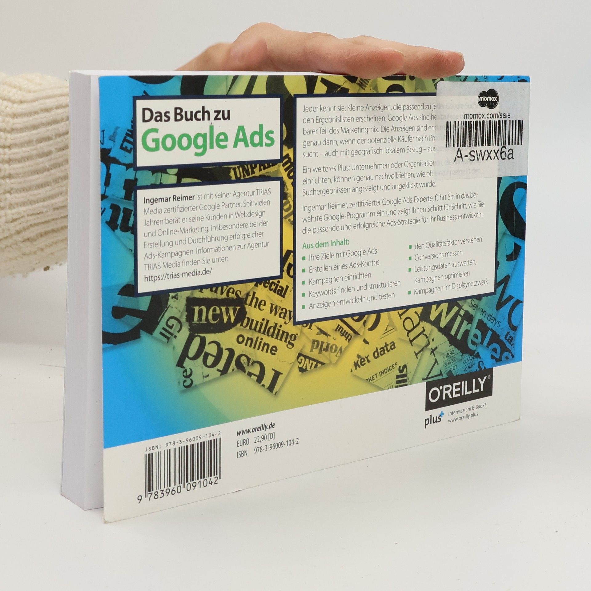 Ingemar Reimer Das Buch zu Google Ads
