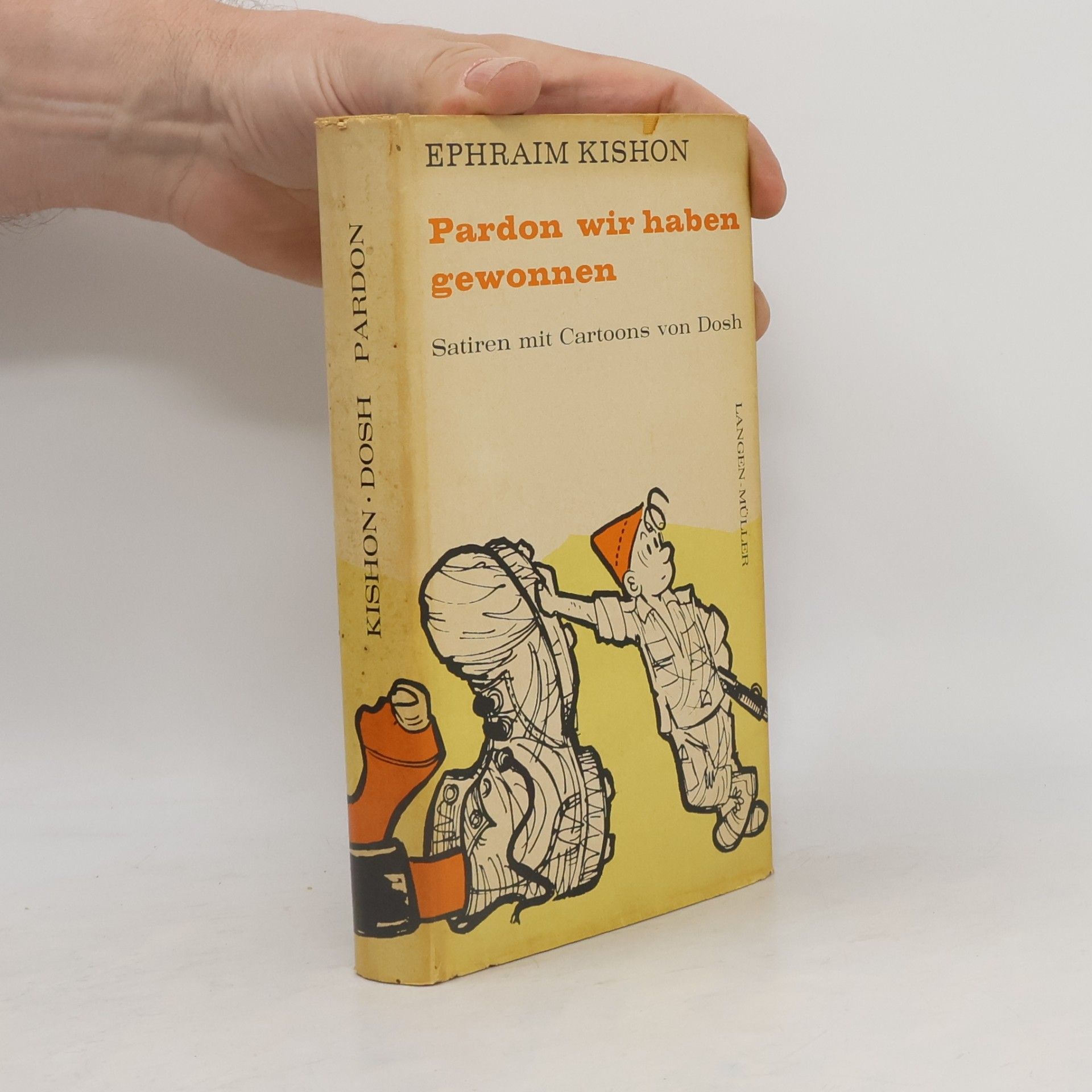 Ephraim Kishon Pardon wir haben gewonnen. Satiren mit Cartoons von Dosh.