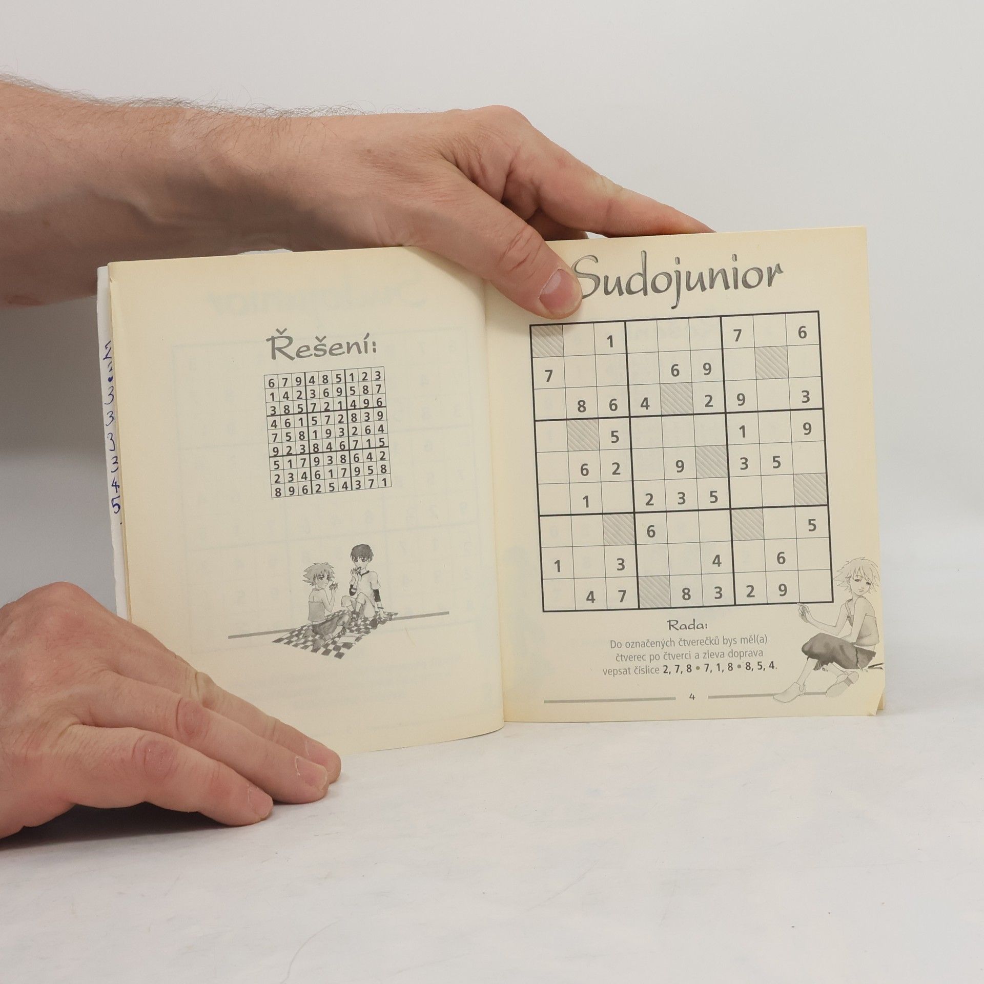 Kolektiv autorů Sudojunior Sudoku pro děti od 8 let