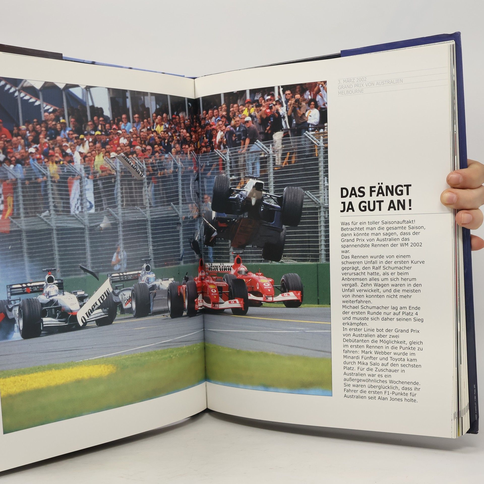 Luc Domenjoz Formula 1 Yearbook 2002 - 03
