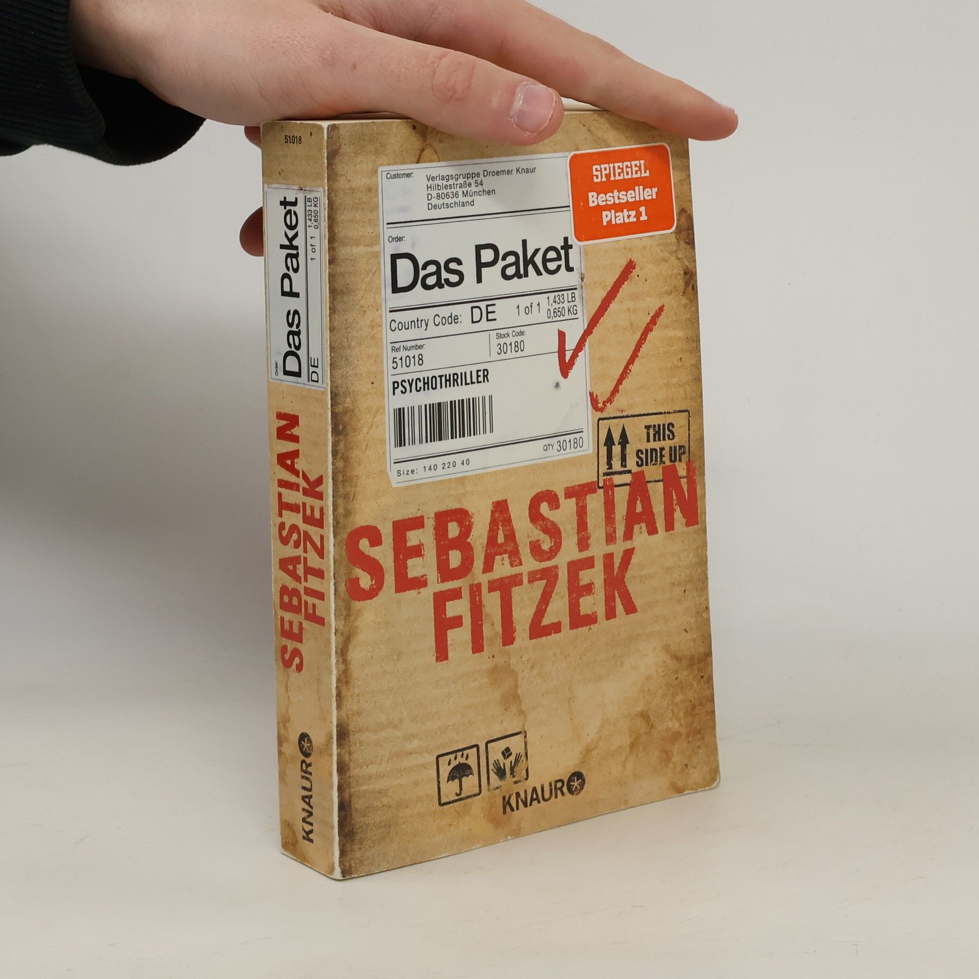 Sebastian Fitzek Das Paket
