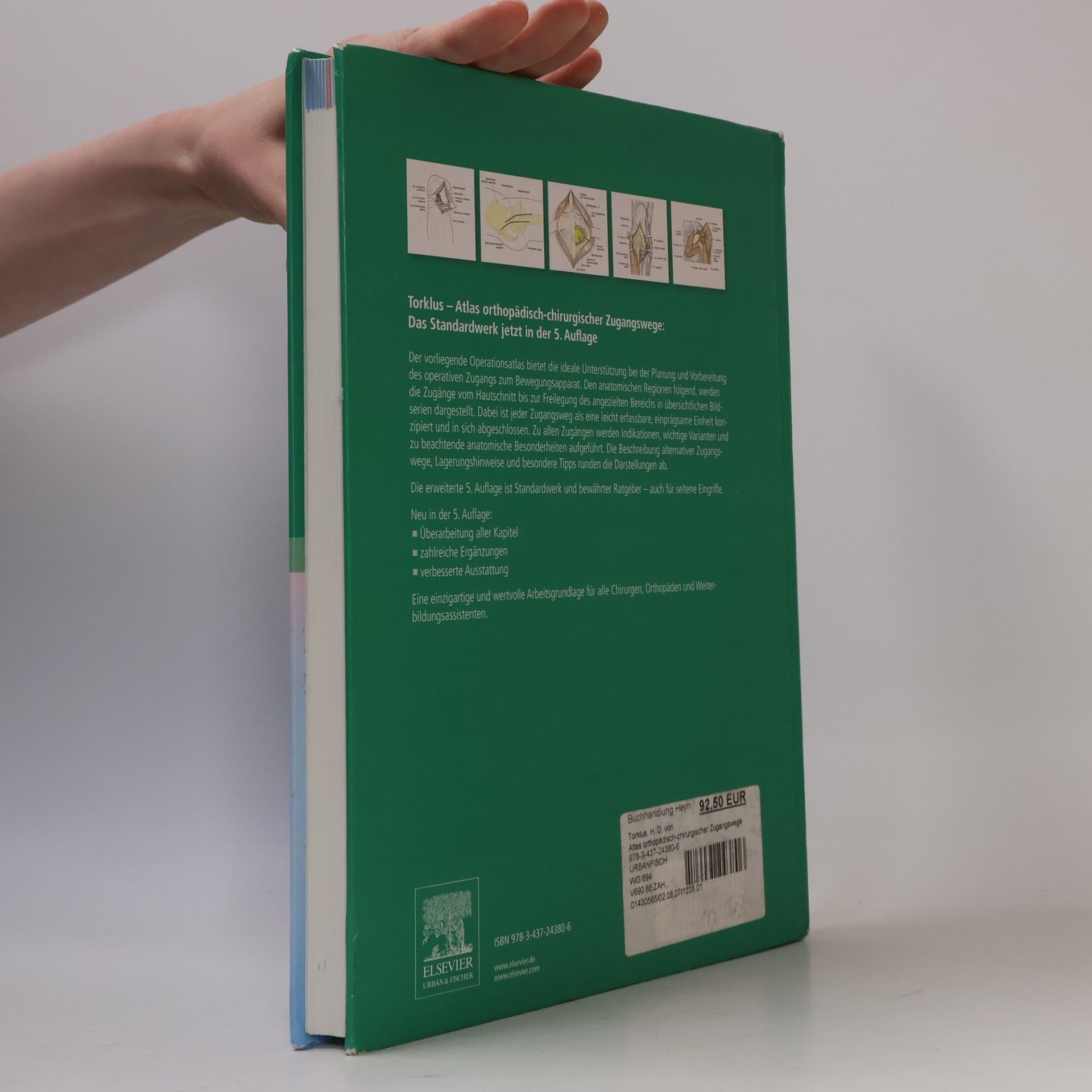 H. Detlef von Torklus Atlas orthopädisch-chirurgischer Zugangswege