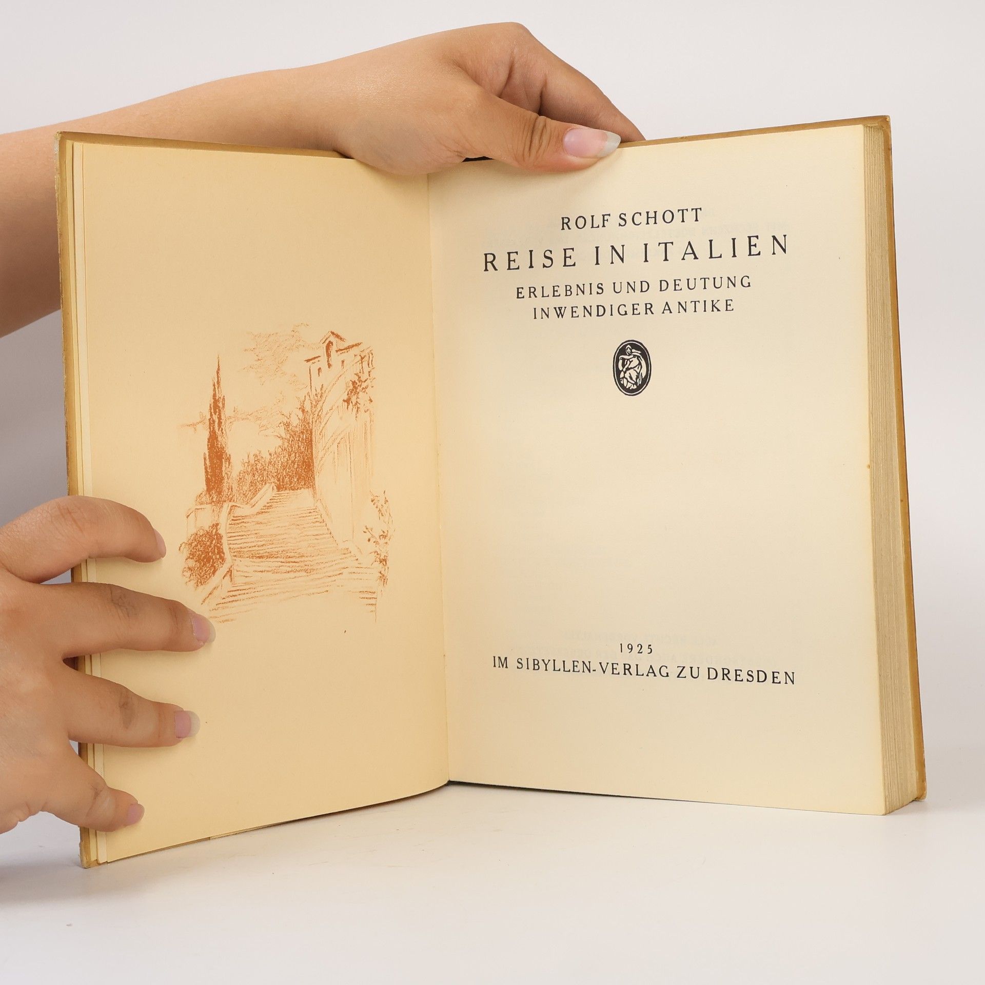 Rolf Schott Reise in Italien