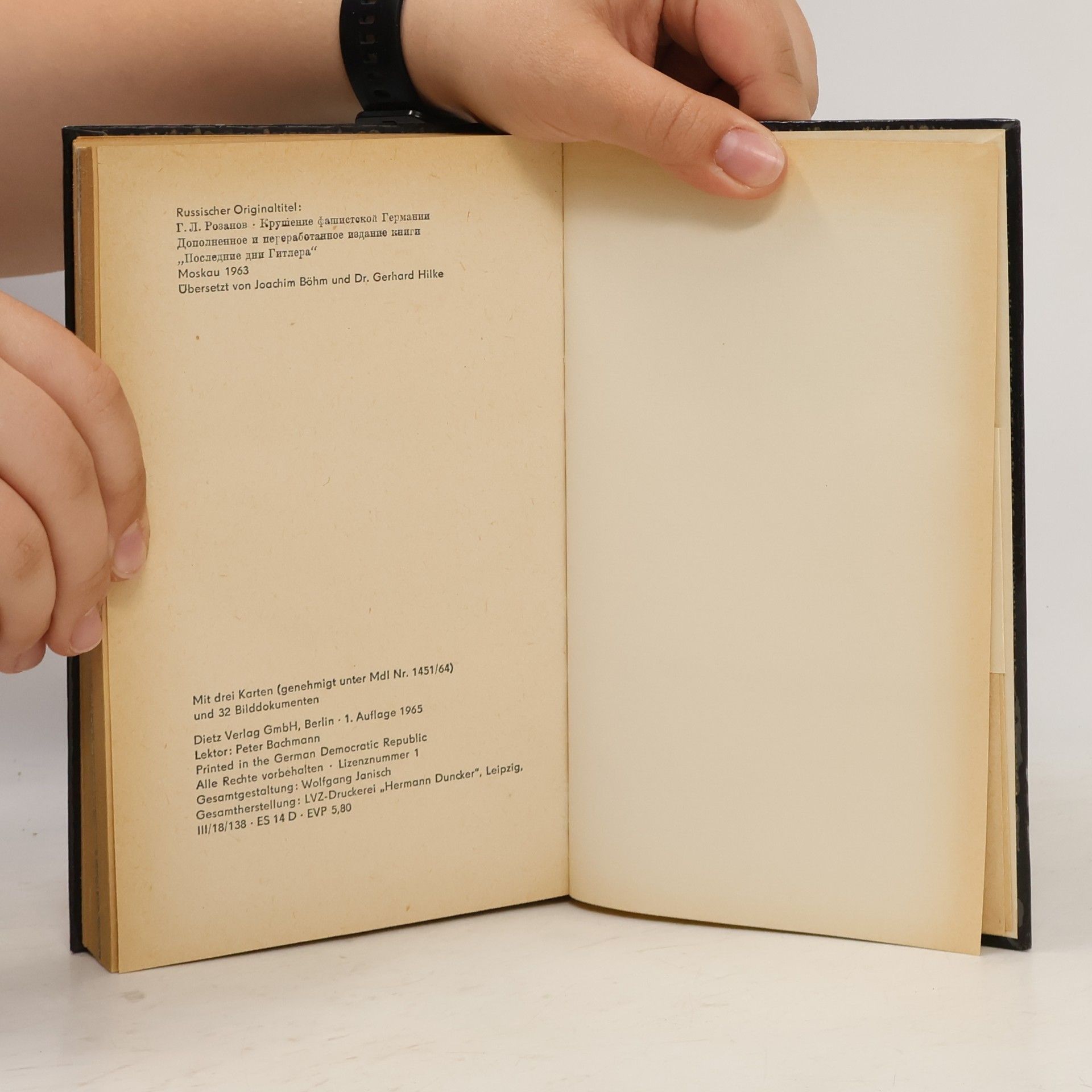 G. L. Rosanow Das Ende des Dritten Reiches