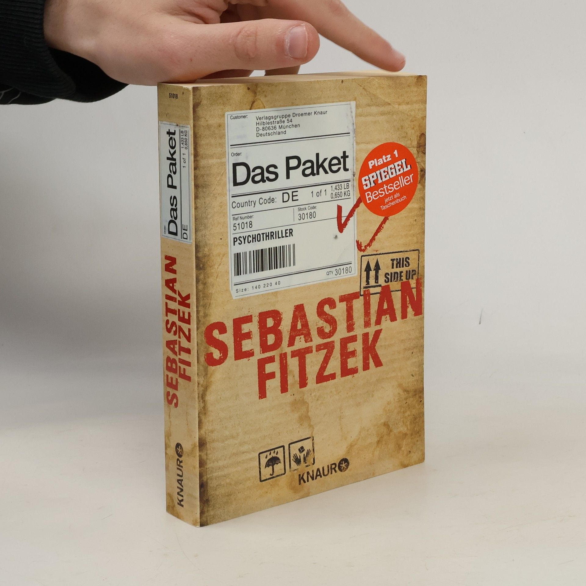 Sebastian Fitzek Das Paket