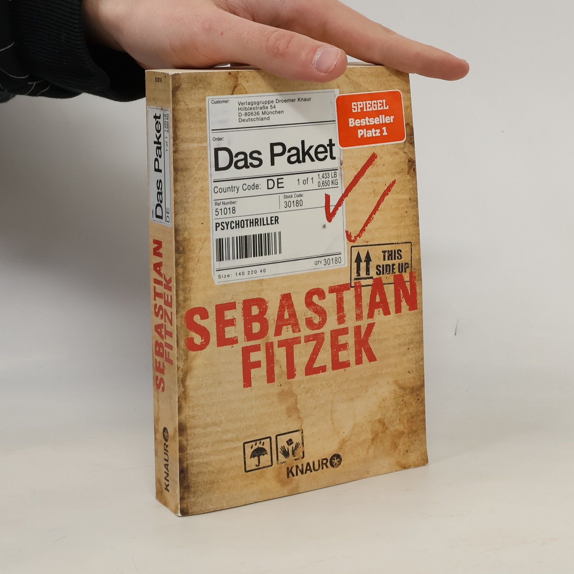 Sebastian Fitzek Das Paket