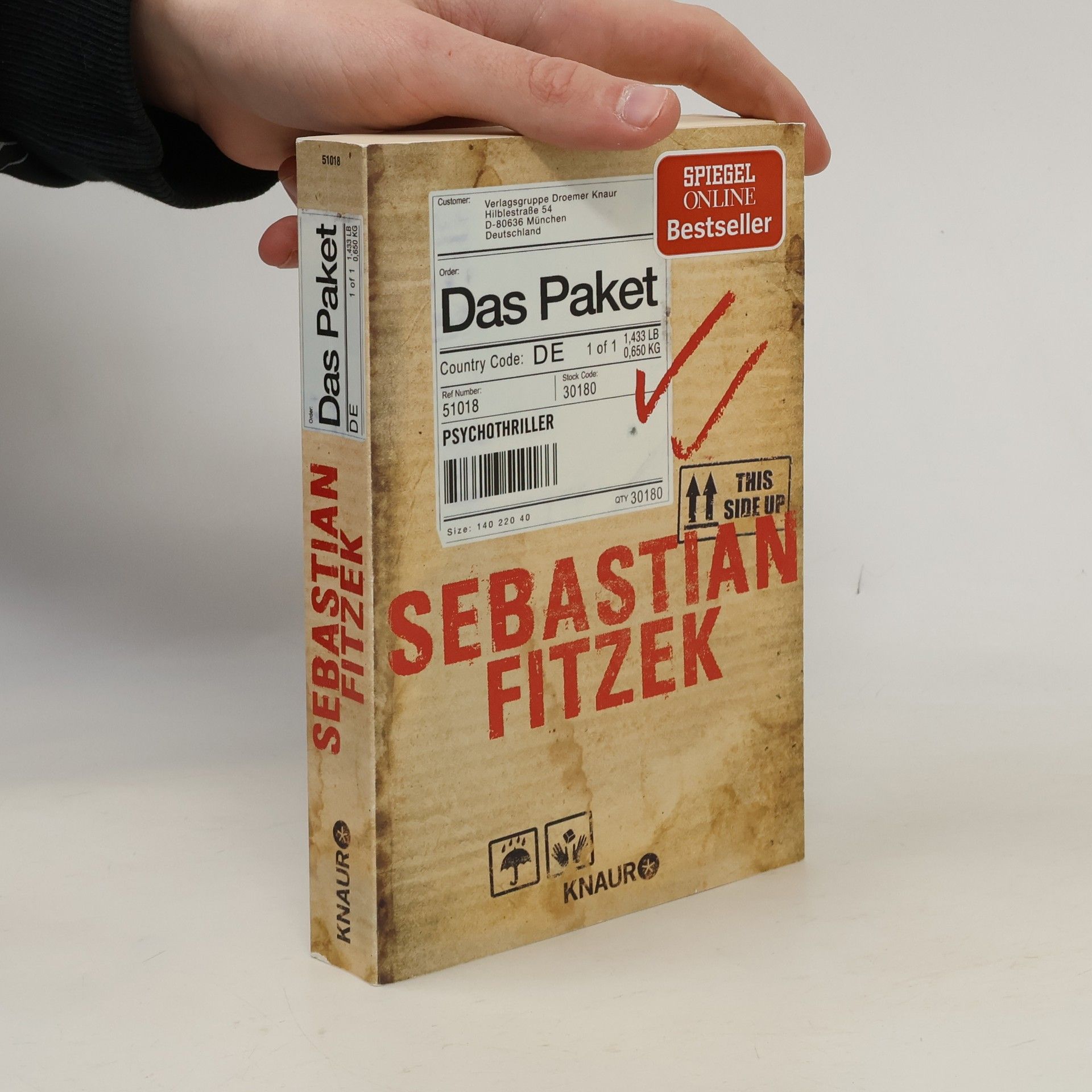 Sebastian Fitzek Das Paket
