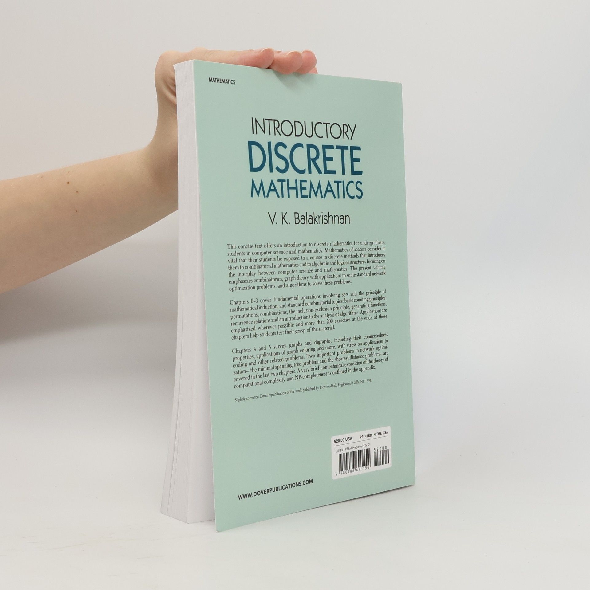 V. K. Balakrishnan Introductory Discrete Mathematics