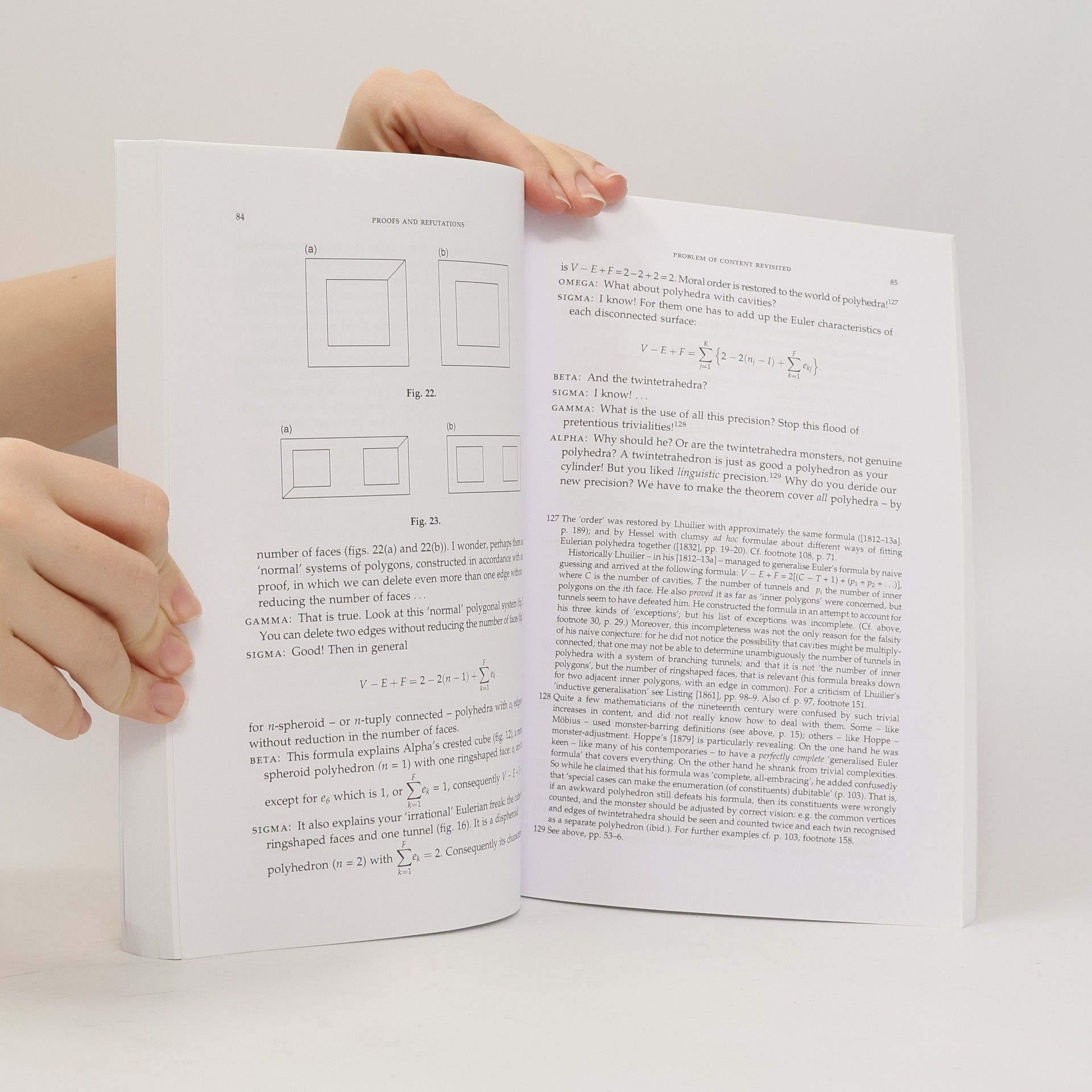 Imre Lakatos Proofs and Refutations : The Logic of Mathematical Discovery