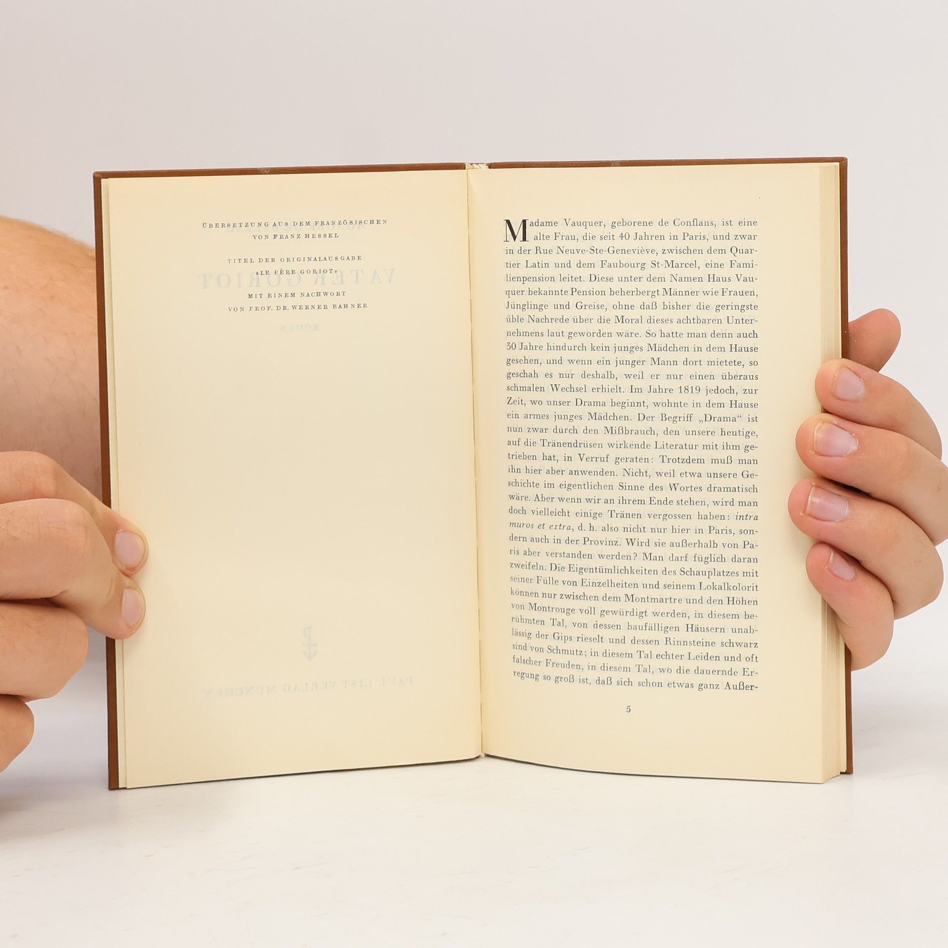 Honoré de Balzac Vater Goriot