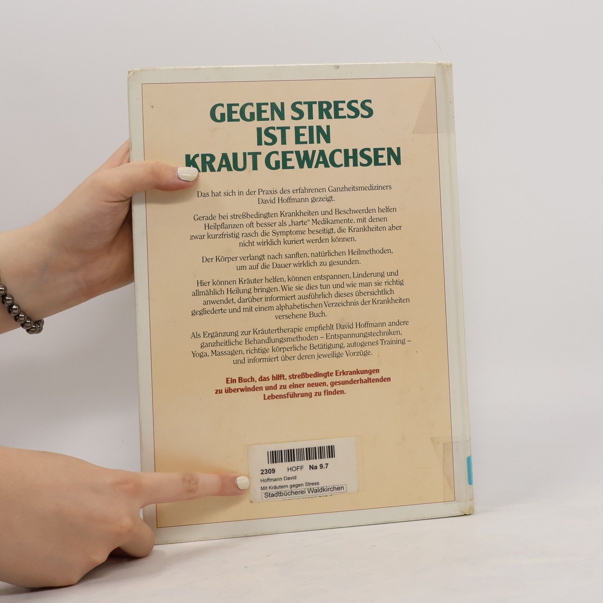David Hoffman Mit Kräutern gegen Stress