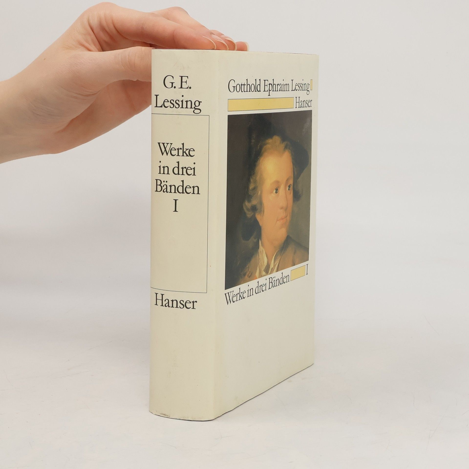 Gotthold Ephraim Lessing G.E.Lessing Werke I.
