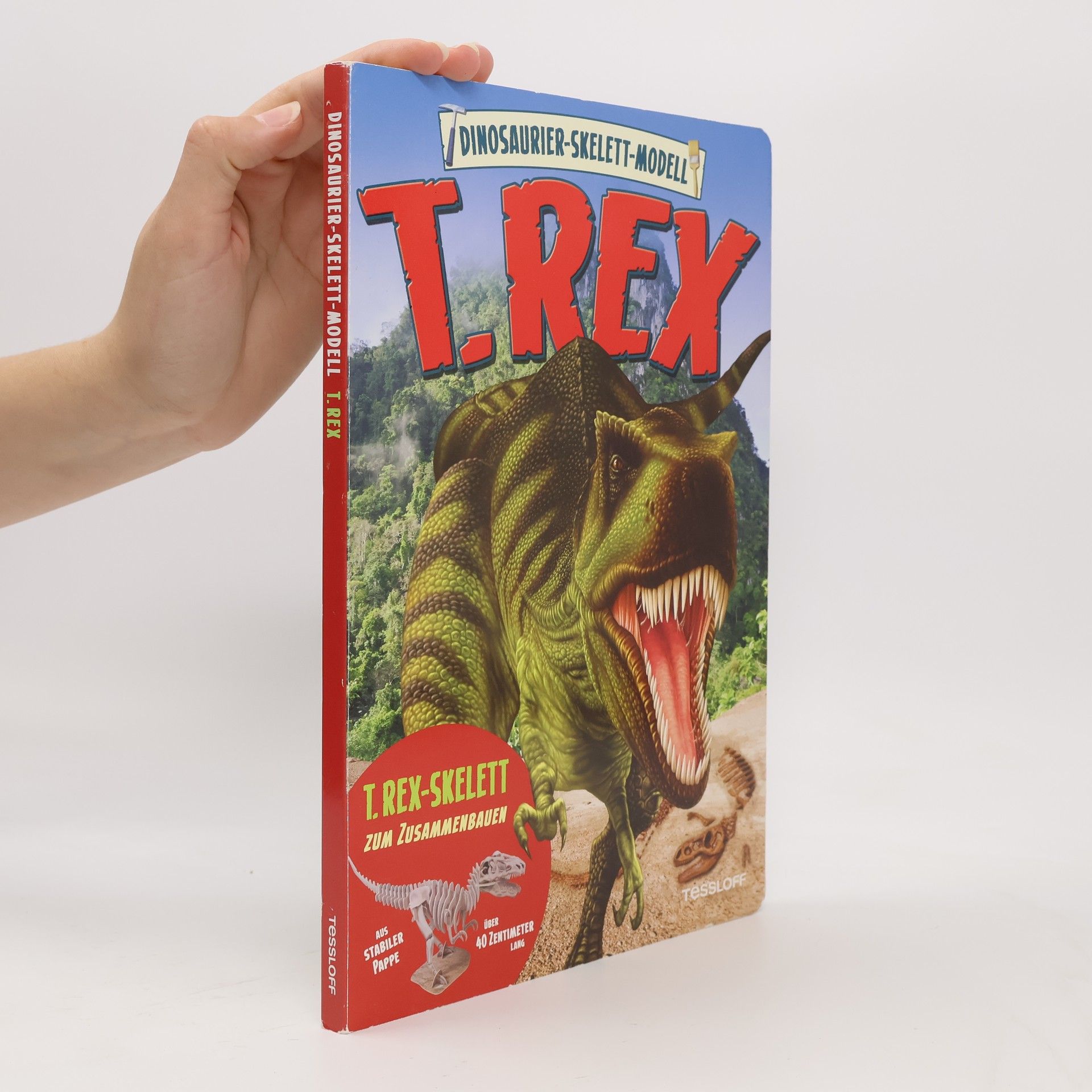 Claire Bampton Dinosaurier Skelett-Modell. T.Rex