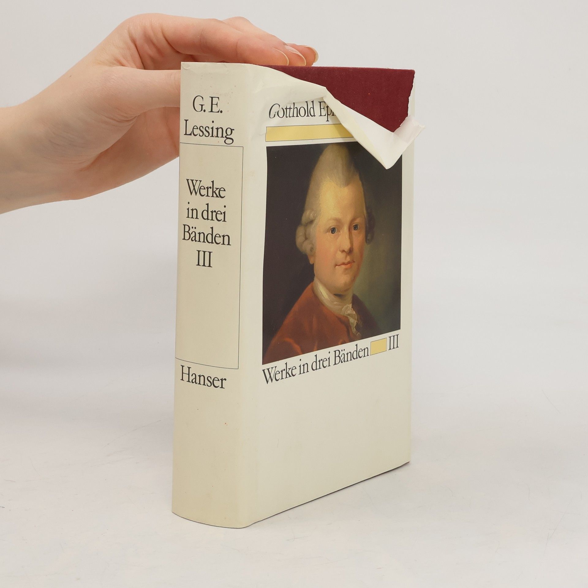 Gotthold Ephraim Lessing Werke in drei Bänden III