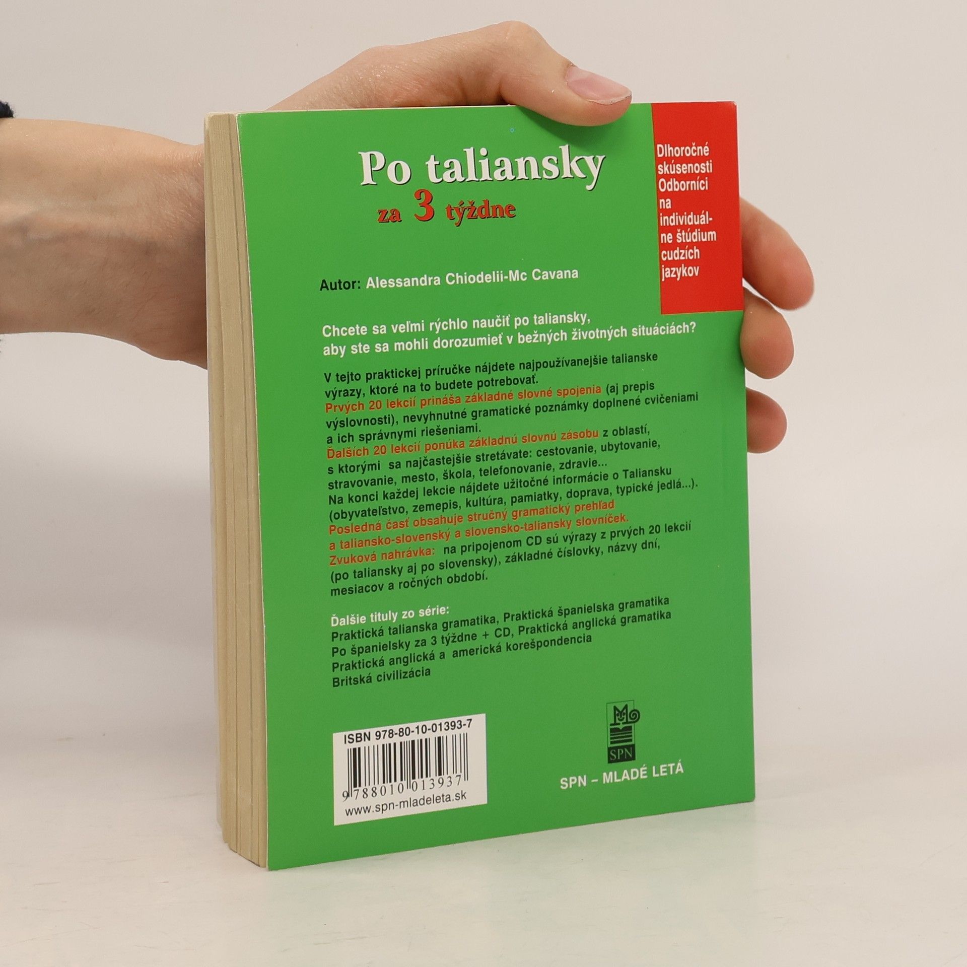 Alessandra Chiodelli Mc Cavana Po taliansky za 3 týždne