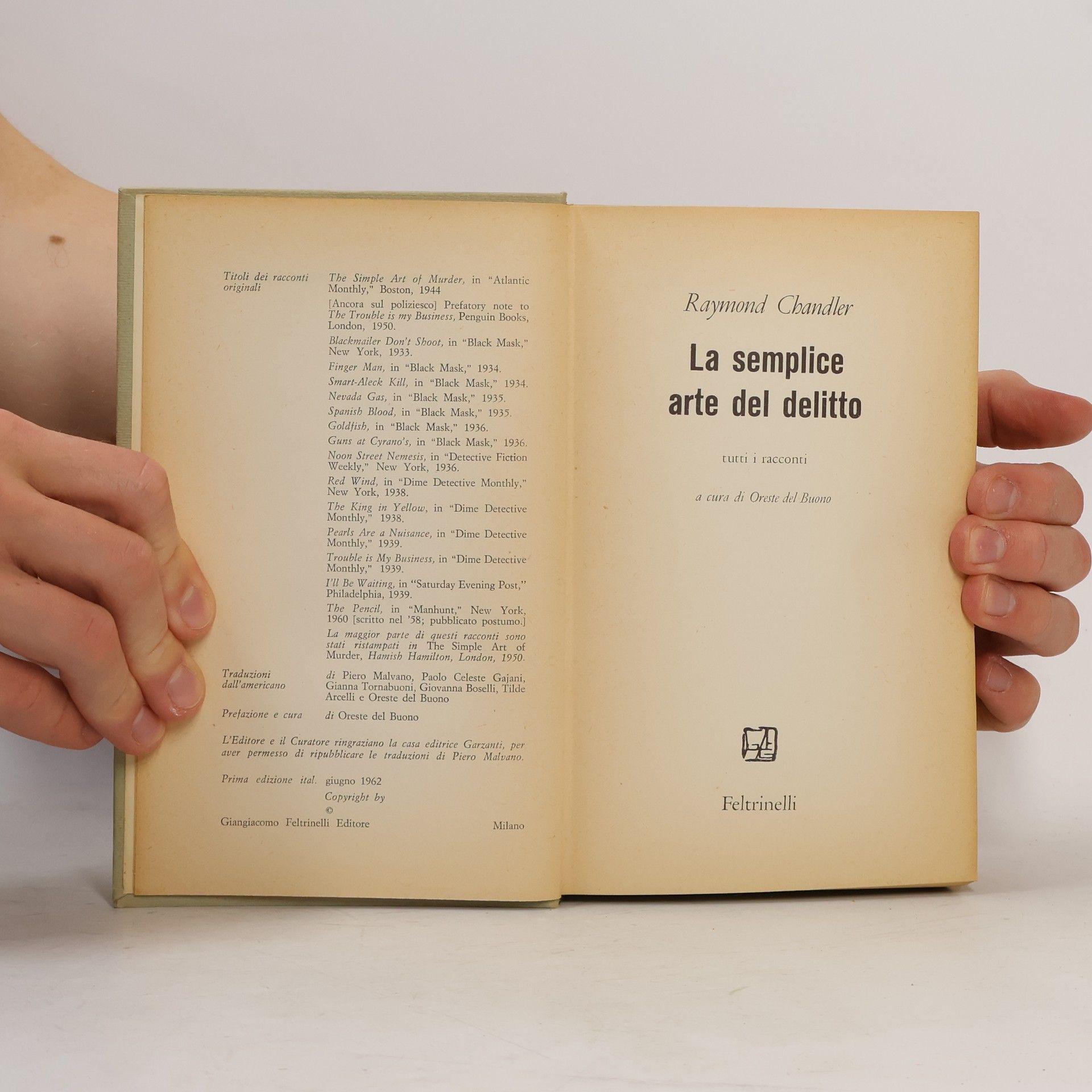 Raymond Chandler La semplice arte del delitto