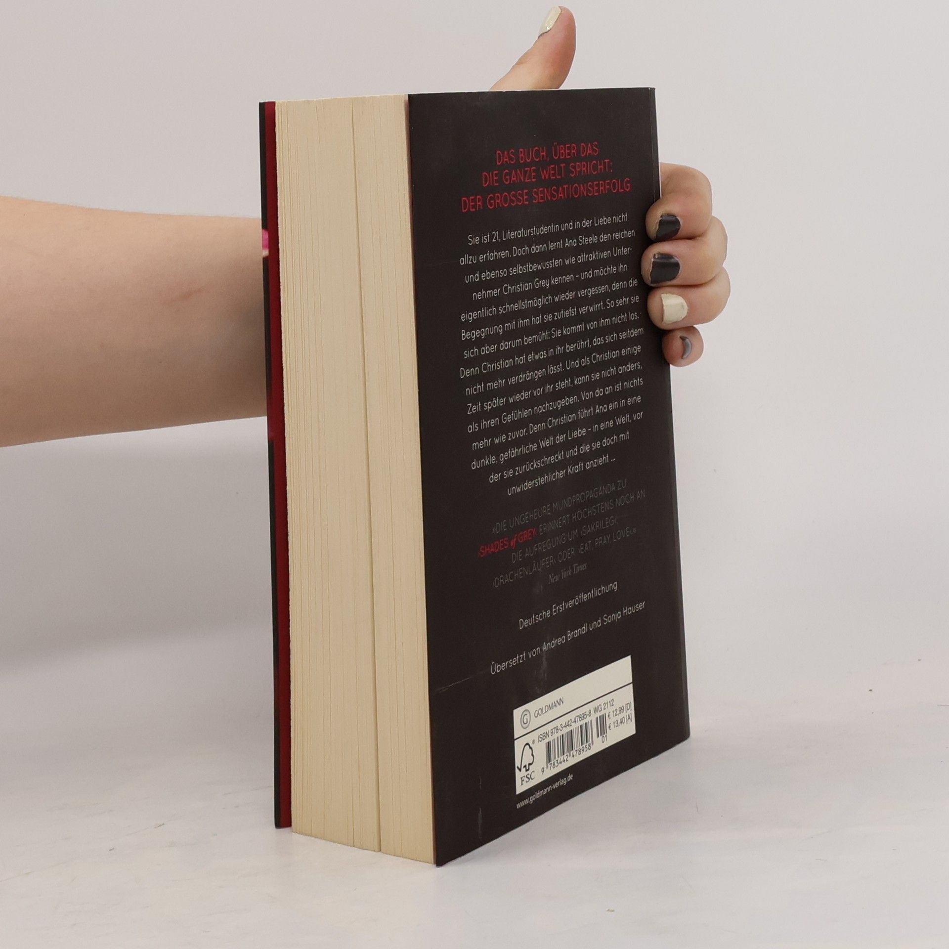 E. L. James Shades of Grey. Geheimes Verlangen