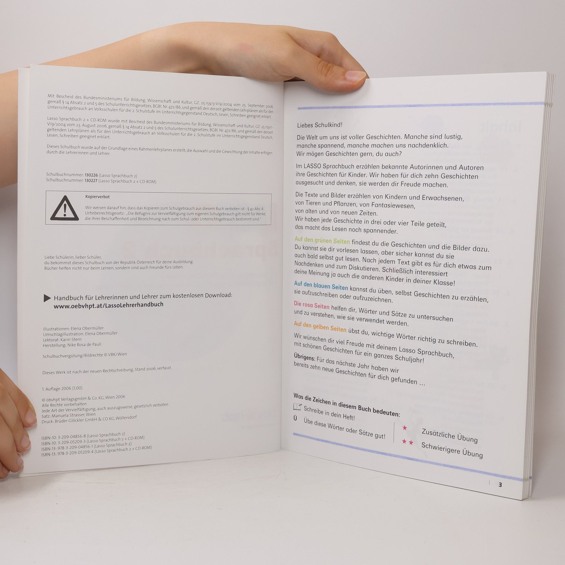 Elena Obermüller Lasso Sprachbuch 2: Mit CD-ROM