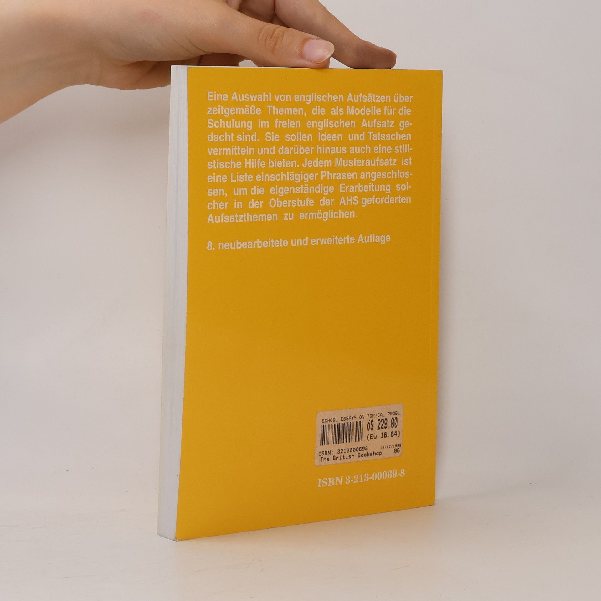Felicity Zimmel-Howroyd School Essays on Topical Problems