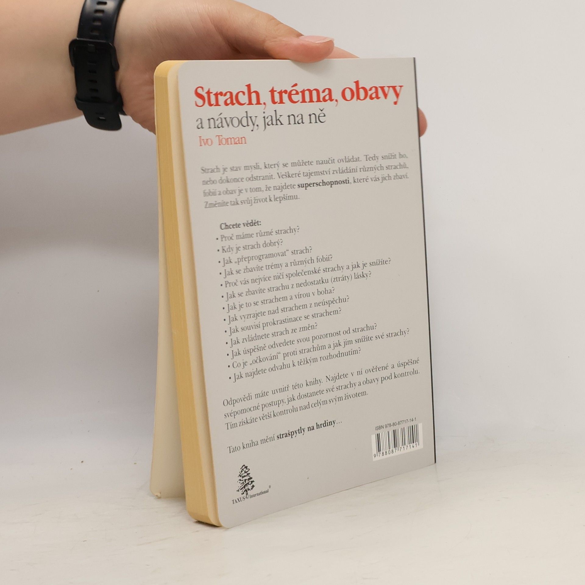Ivo Toman Strach, tréma, obavy a návody, jak na ně