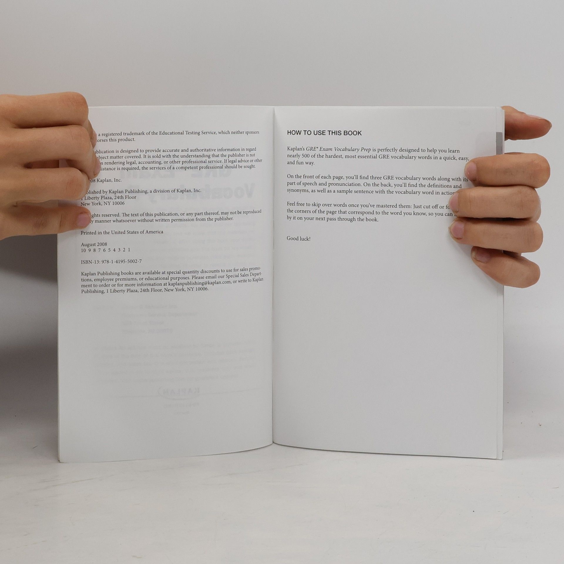 Auteurscollectief GRE Exam Vocabulary Prep