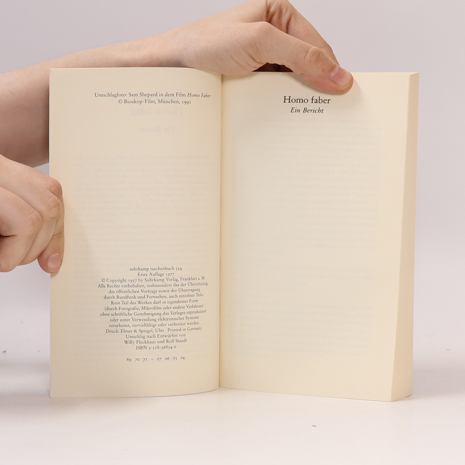 Max Frisch Homo faber
