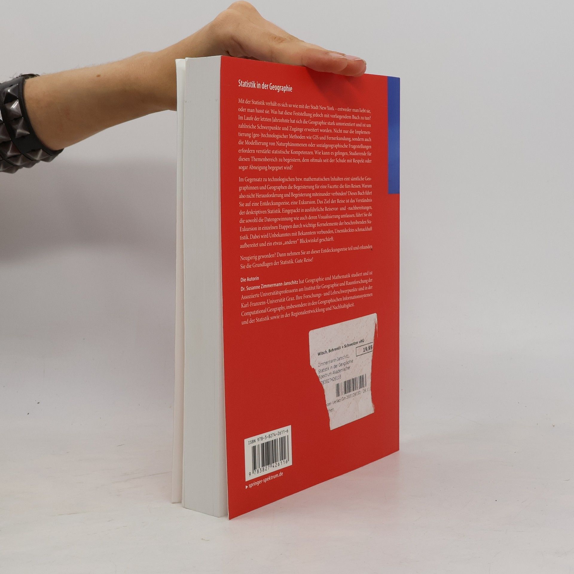Susanne Zimmermann-Janschitz Statistik in der Geographie