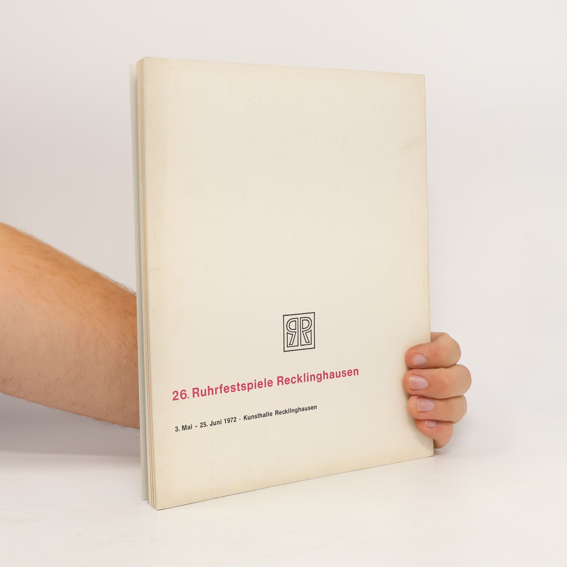 Thomas Grochowiak Zeitgenossen karikieren Zeitgenossen. Ruhrfestspiele Recklingshausen 1972