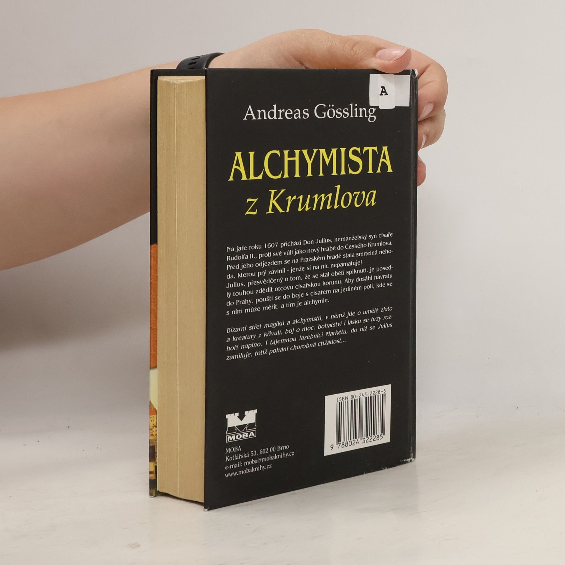 Andreas Gössling Alchymista z Krumlova