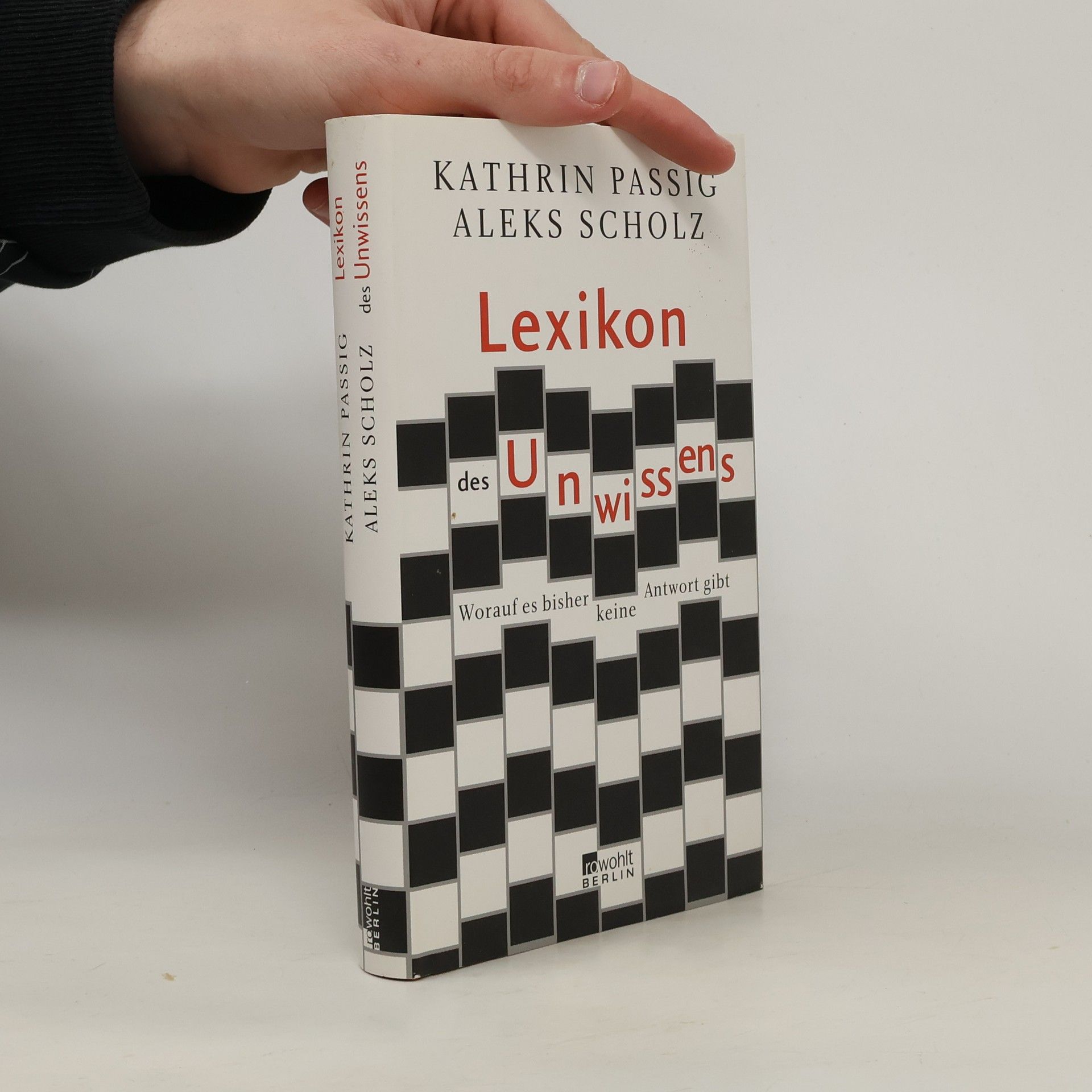 Kathrin Passig Lexikon des Unwissens