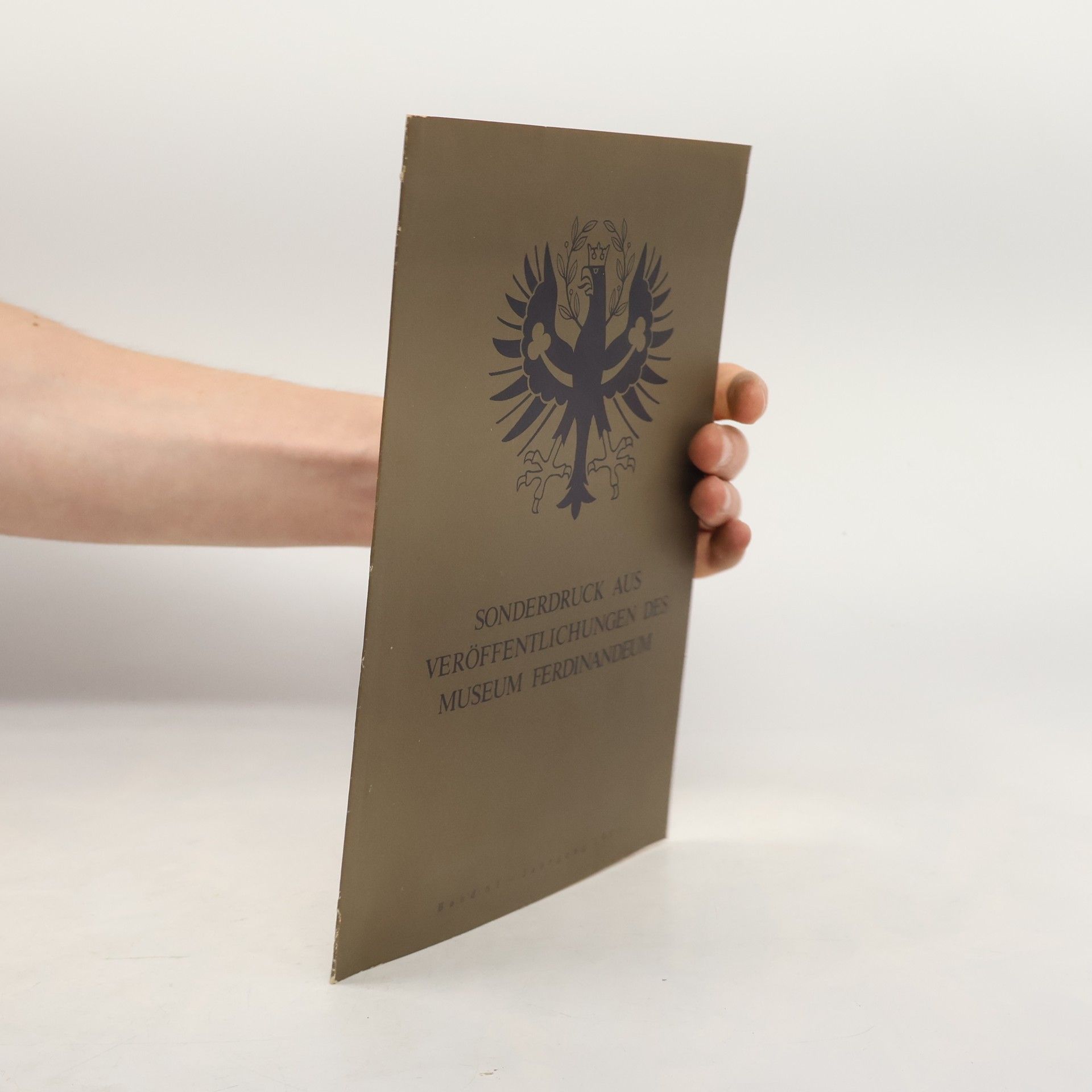 Autorenkollektiv Sonderdruck aus Veröffentlichungen des Museum Ferdinandeum