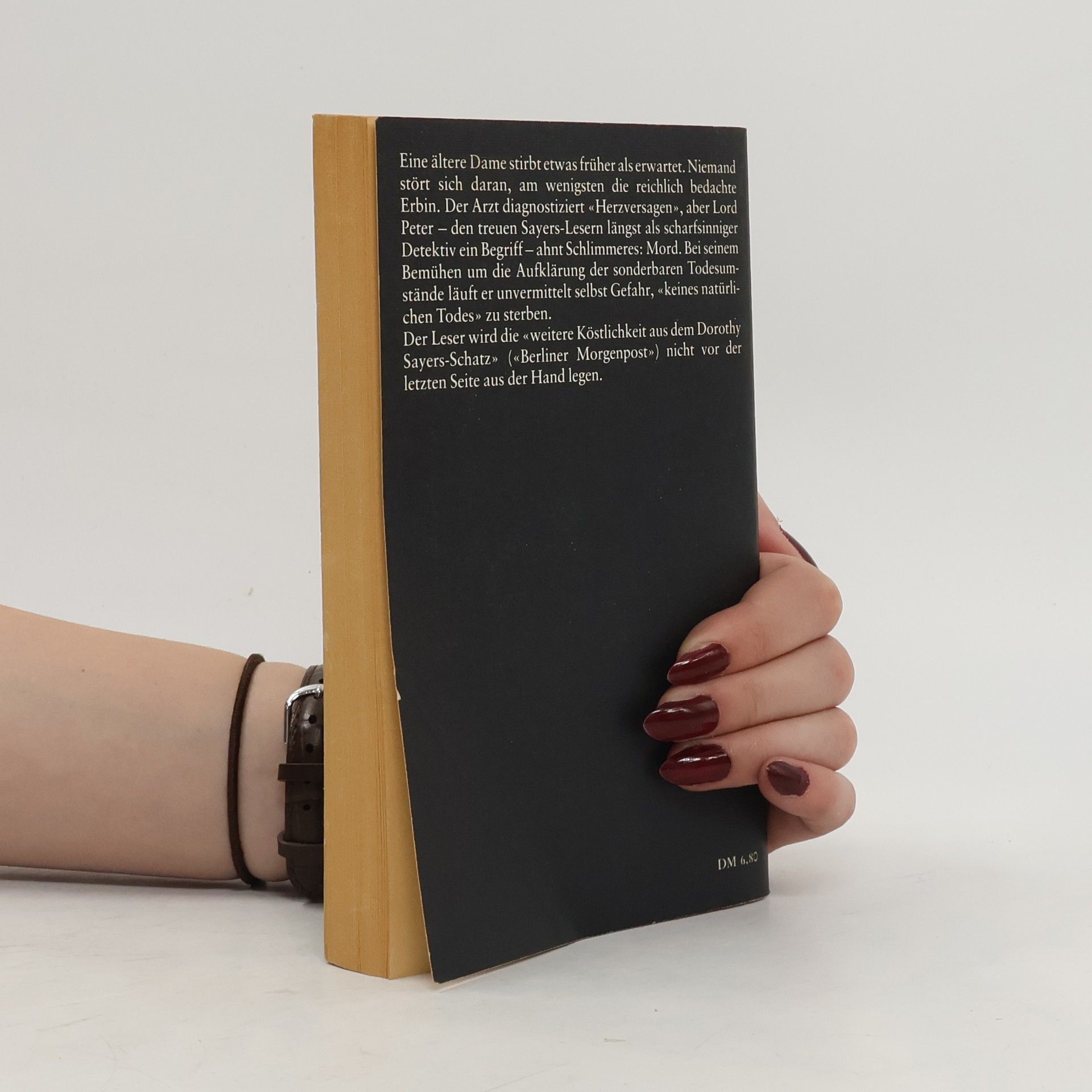 Dorothy L. Sayers Keines natürlichen Todes