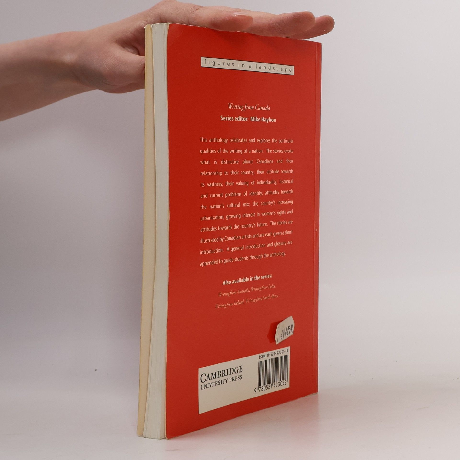 Jimmy Rice Figures In A Landscape: Writing From Canada