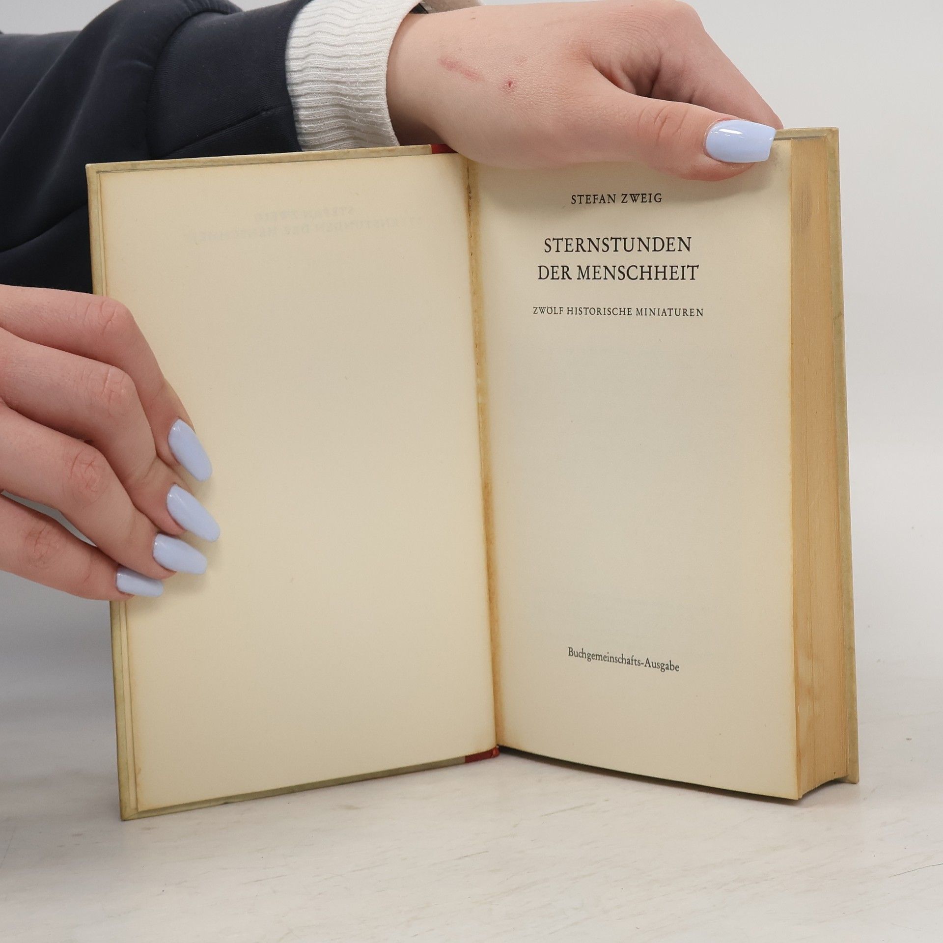 Stefan Zweig Sternstunden der Menschheit