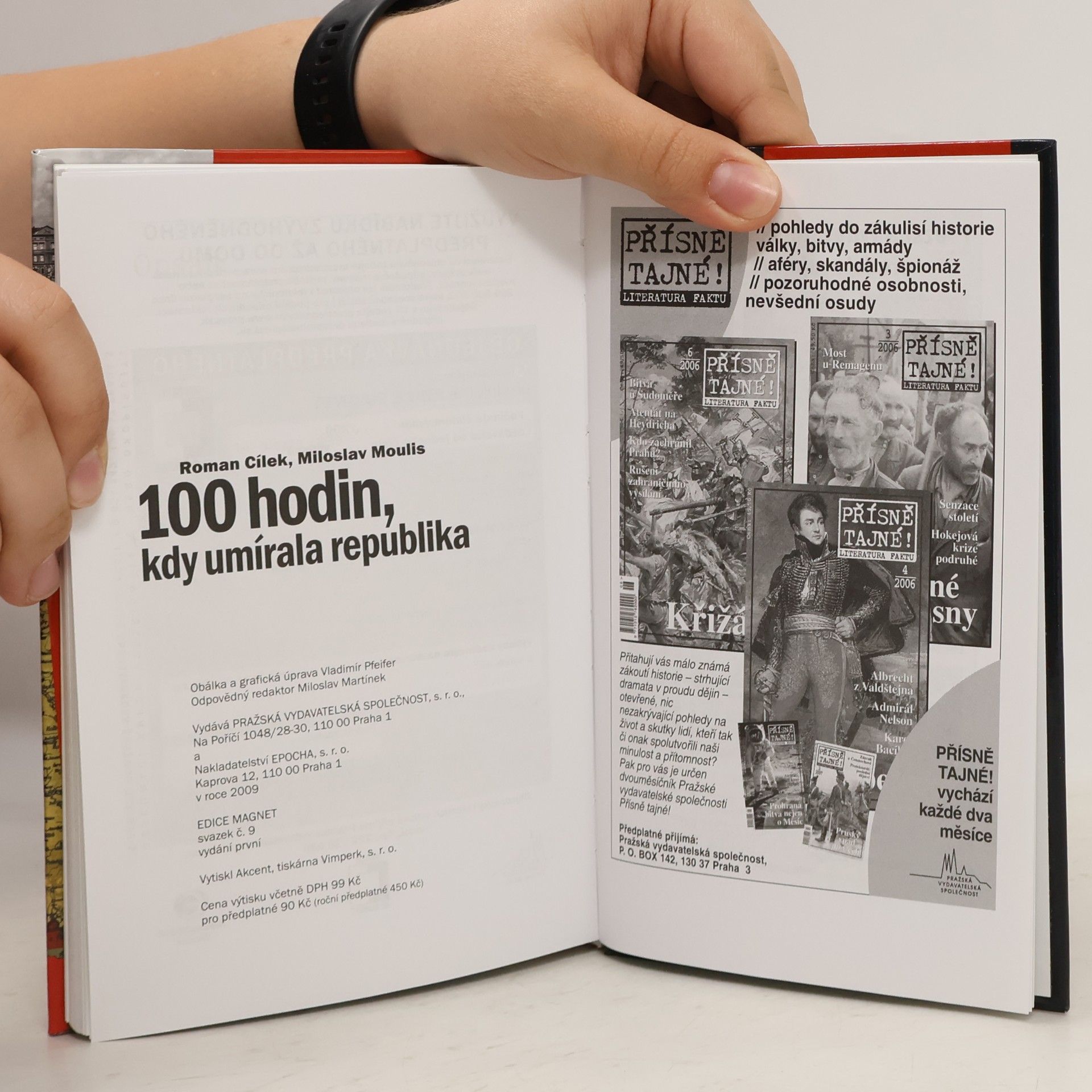 Miroslav Moulis 100 hodin, kdy umírala republika