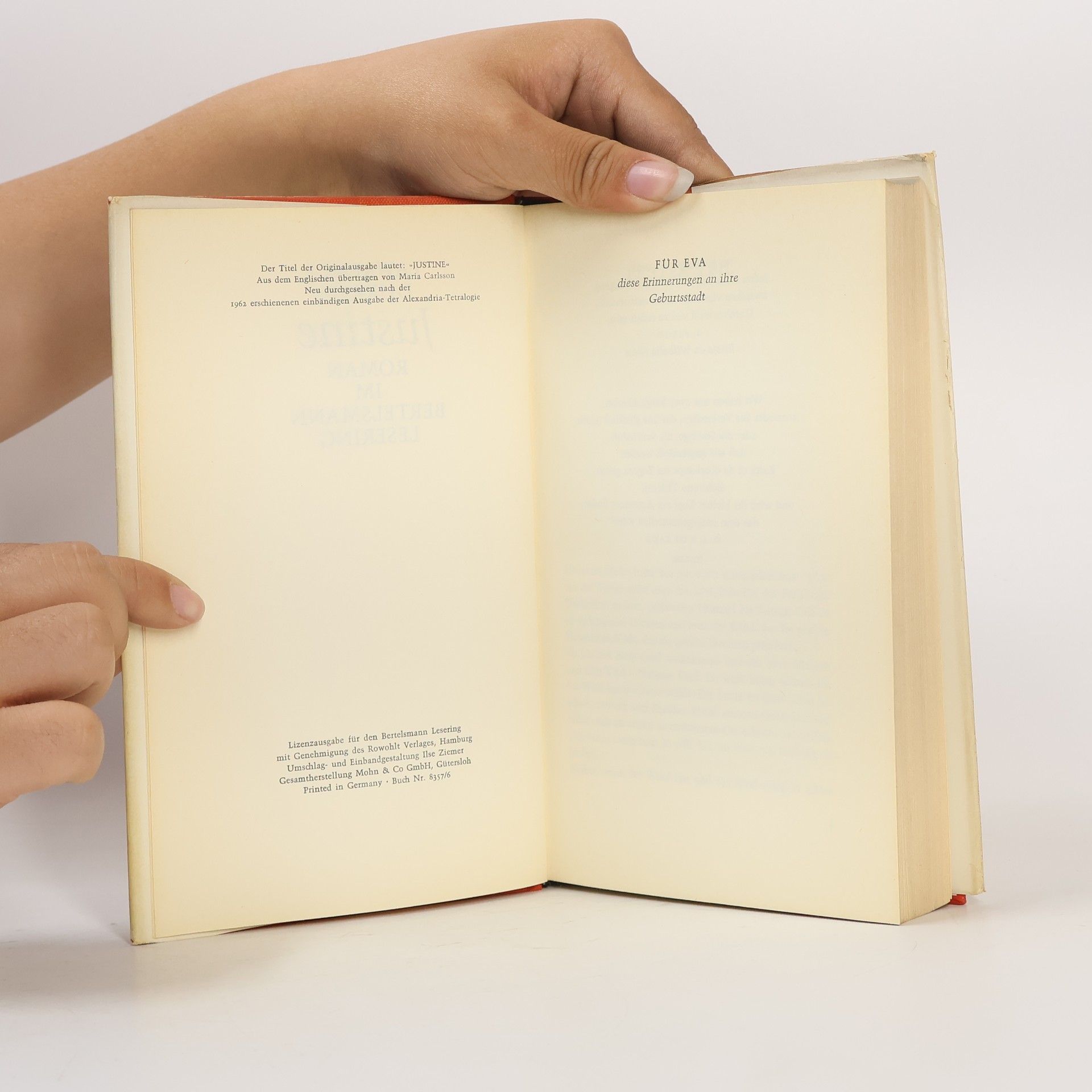 Lawrence Durrell Justine