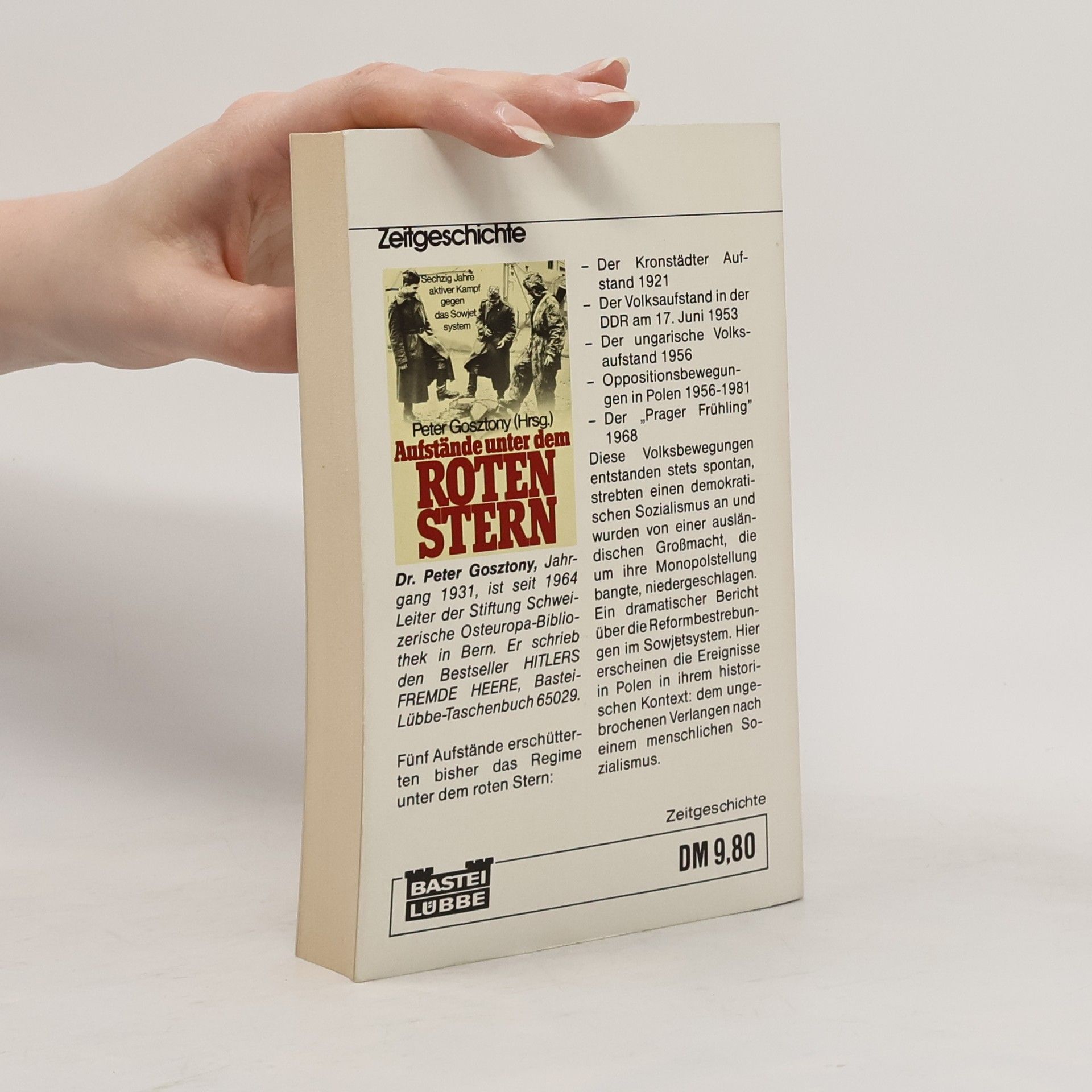 Péter Gosztonyi Aufstände unter dem roten Stern