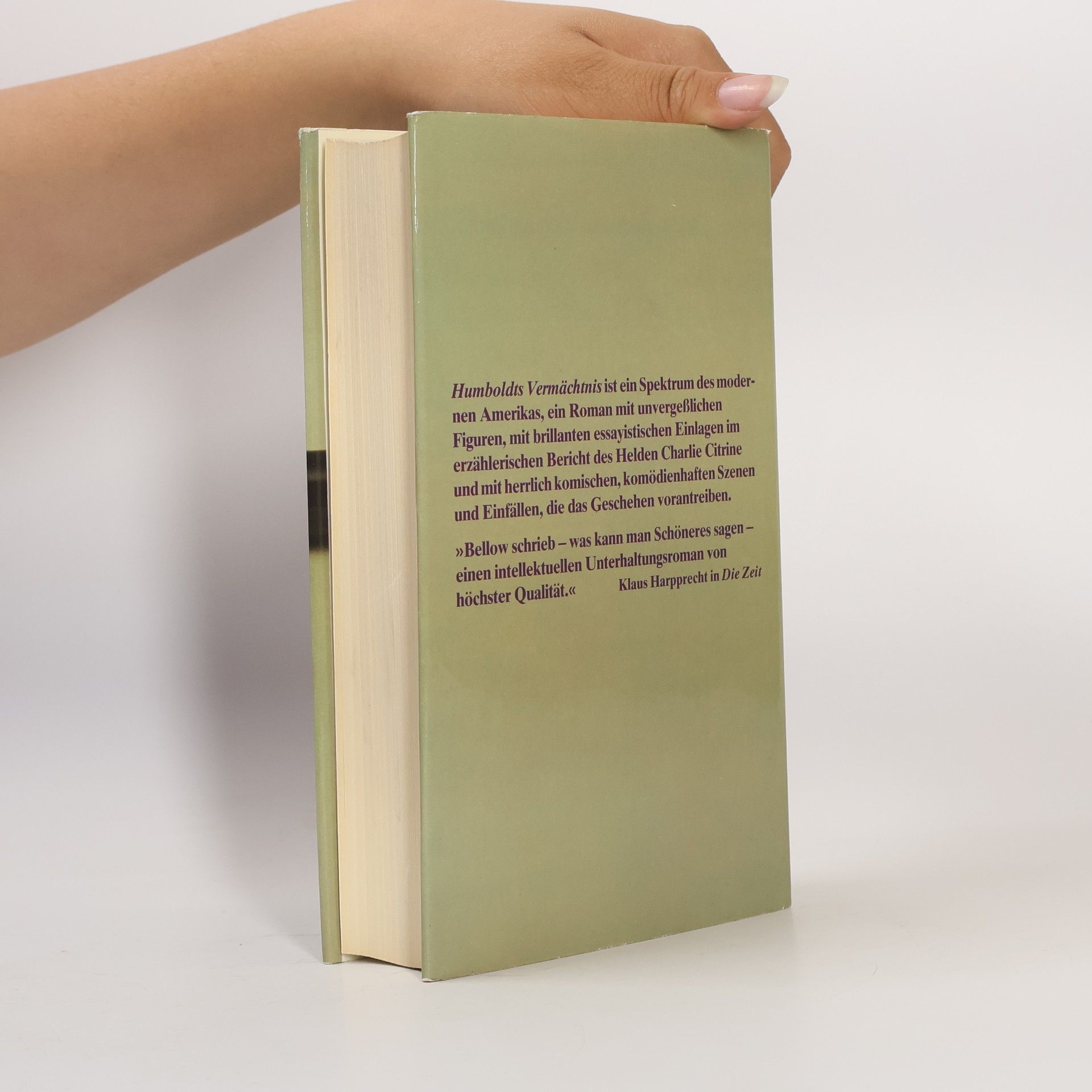 Saul Bellow Humboldts Vermächtnis