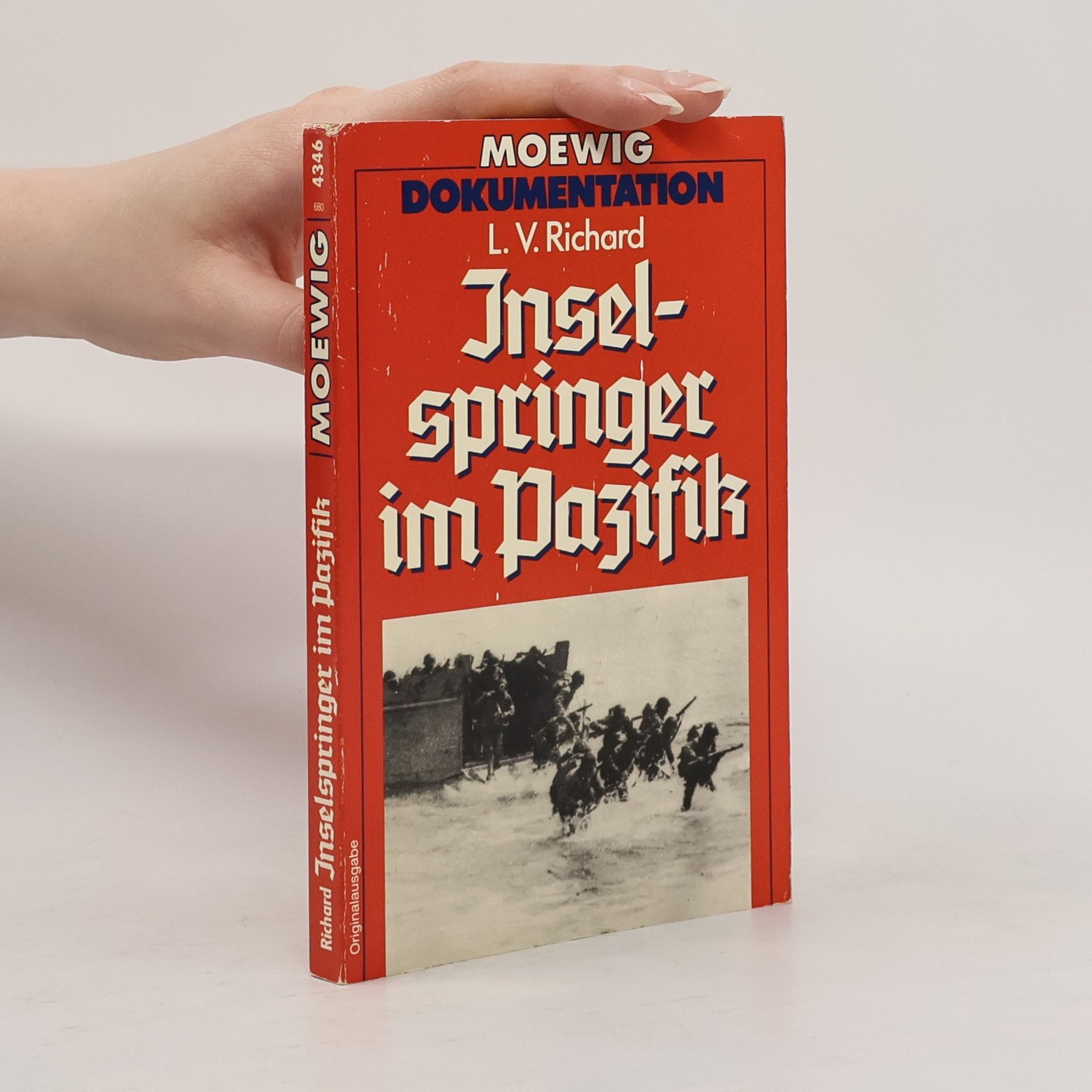L. V. Richard Inselspringer im Pazifik - Originalausgabe