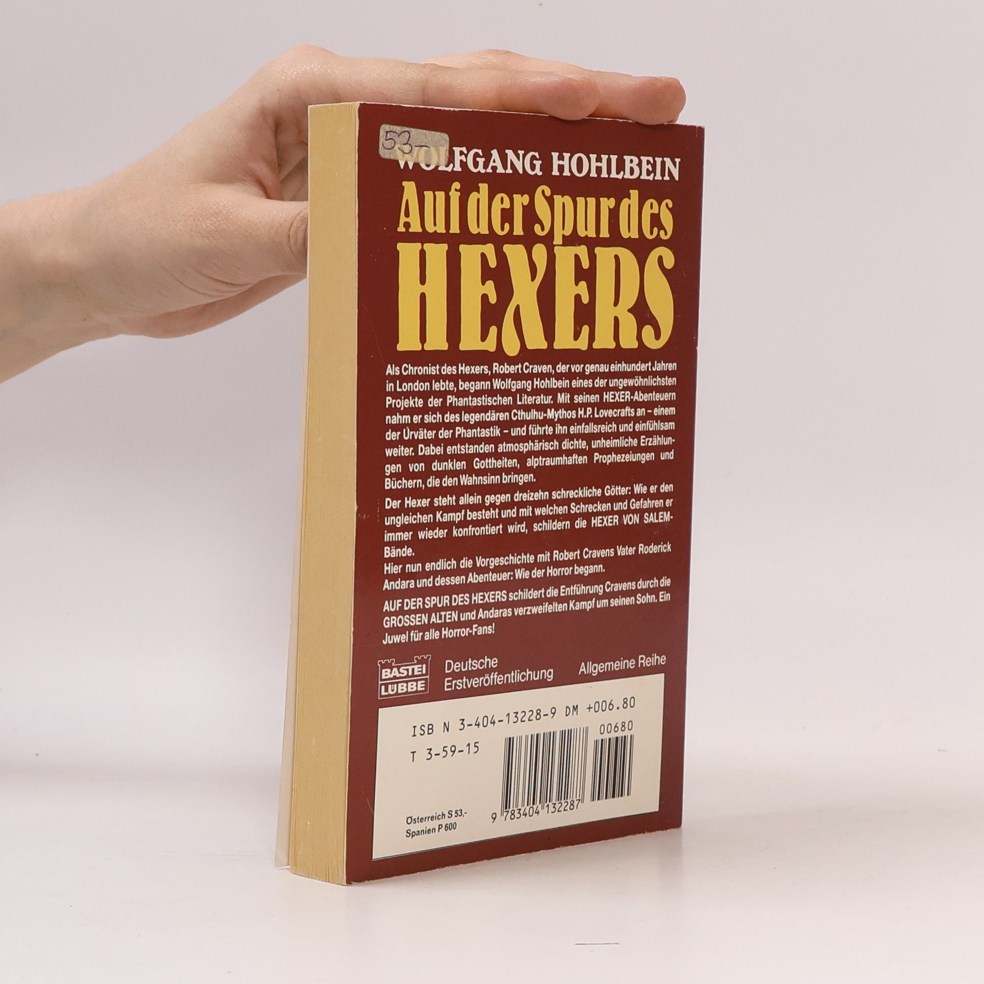 Wolfgang Hohlbein Auf der Spur des Hexers